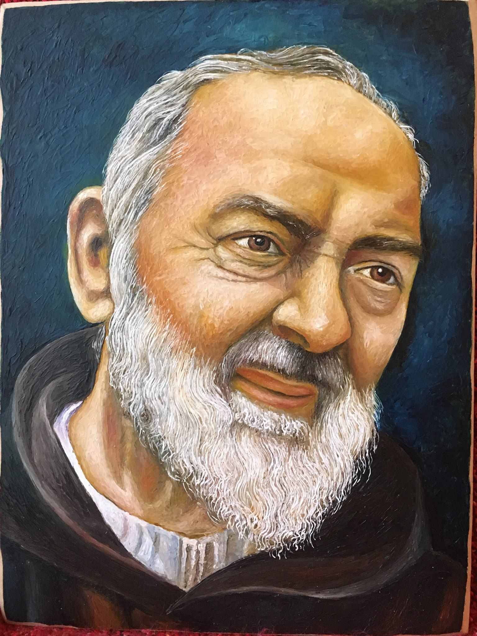 St.Padre Pio, 18x24x1cm
