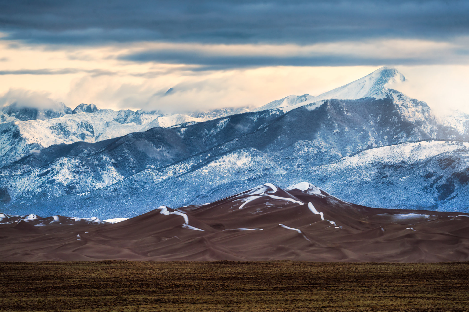 Snow on the Dunes