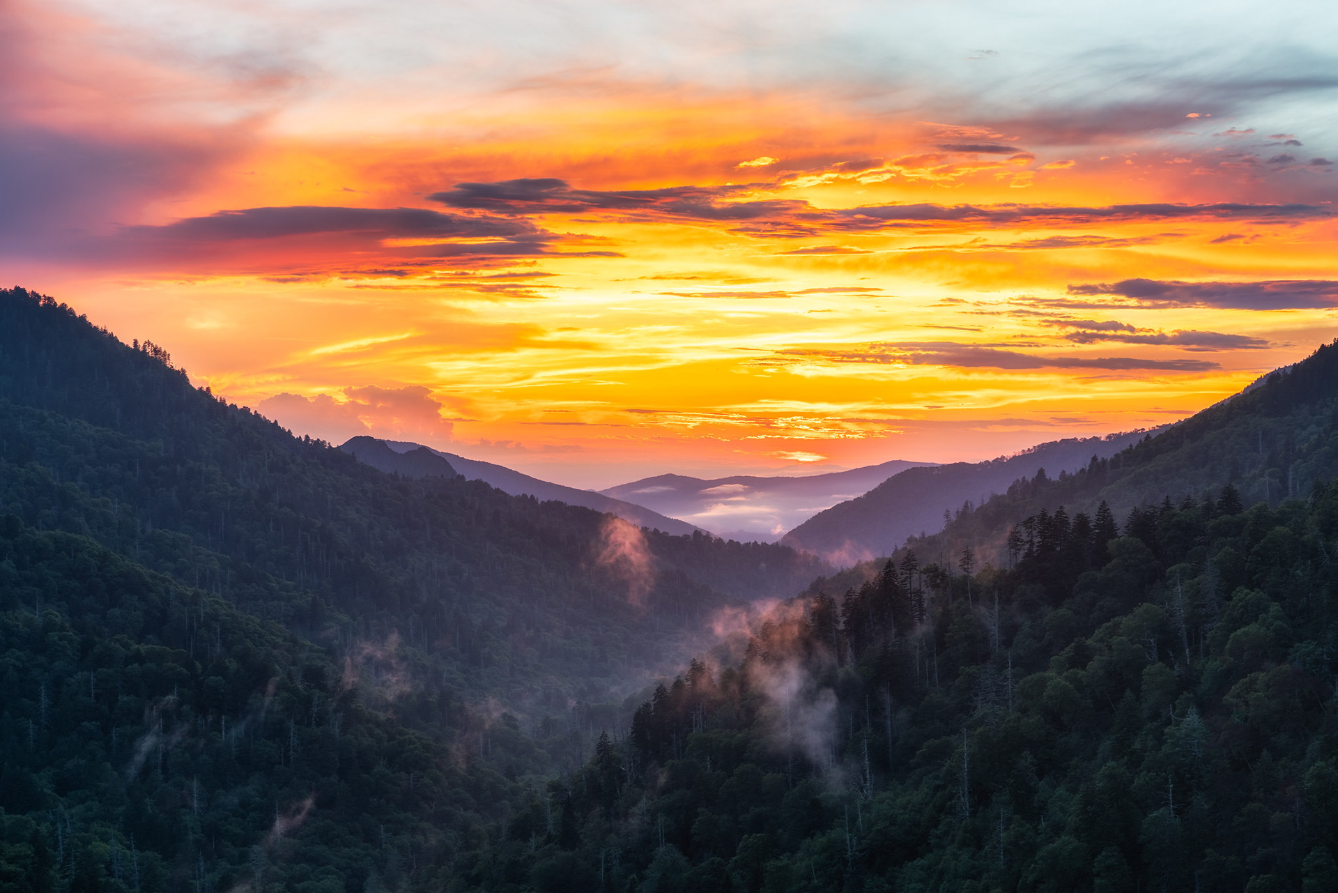 Smokies Sunset