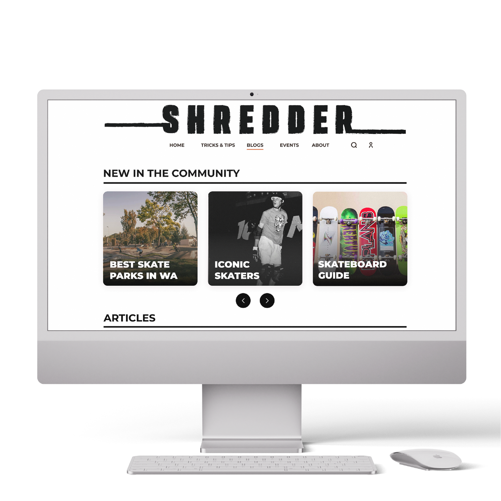 Blogs Page