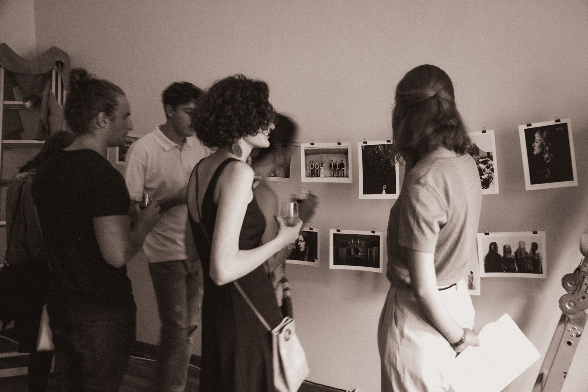 I also exhibited a few of my photography prints!