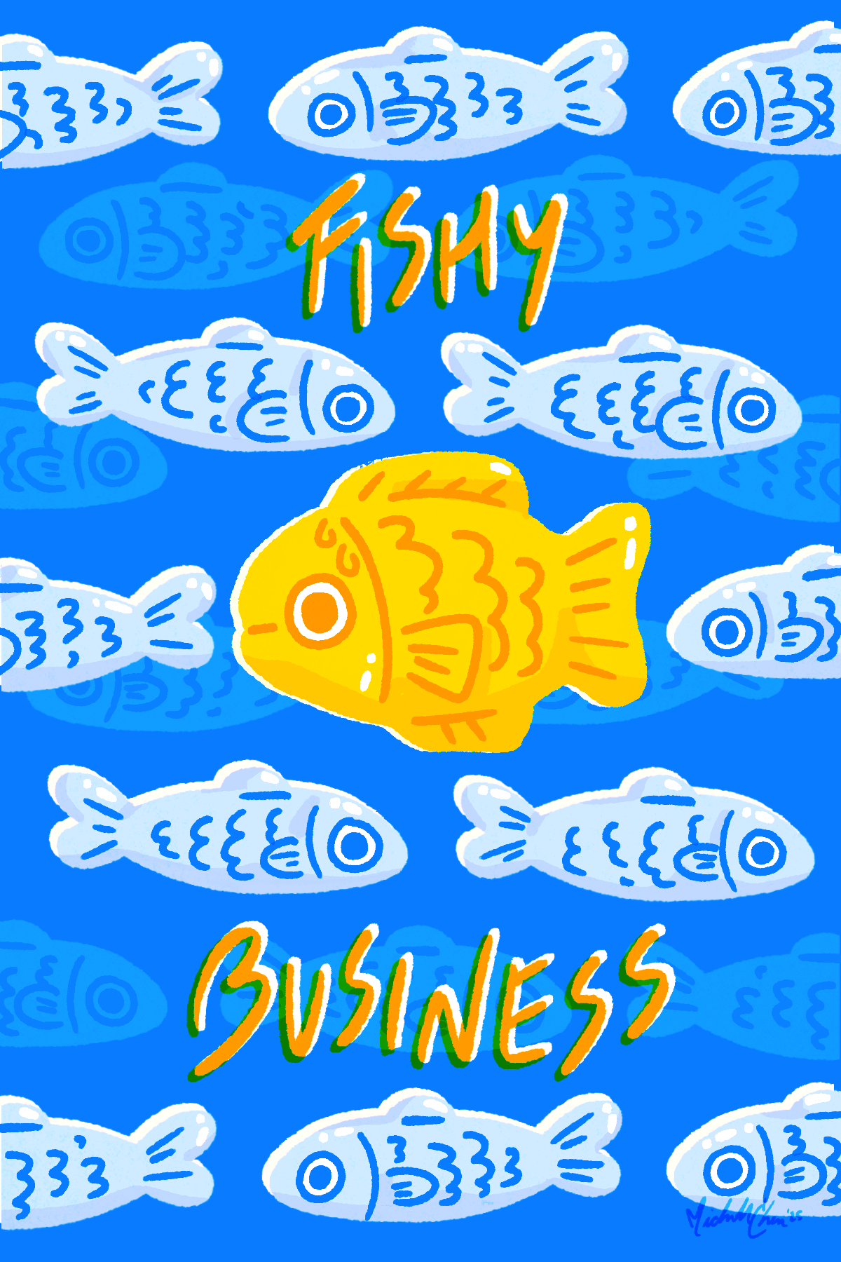 fishy business print sp25