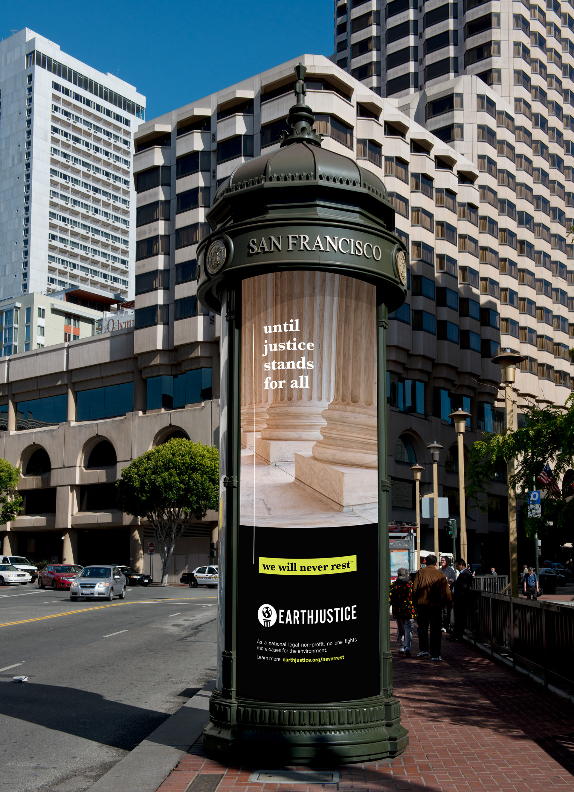 San Francisco Kiosk Ad