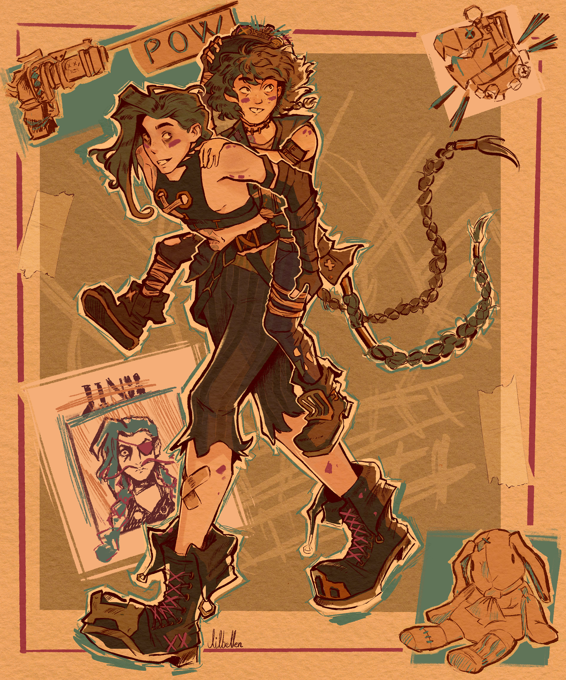 Arcane ( League of Legends ) - Jinx and Isha