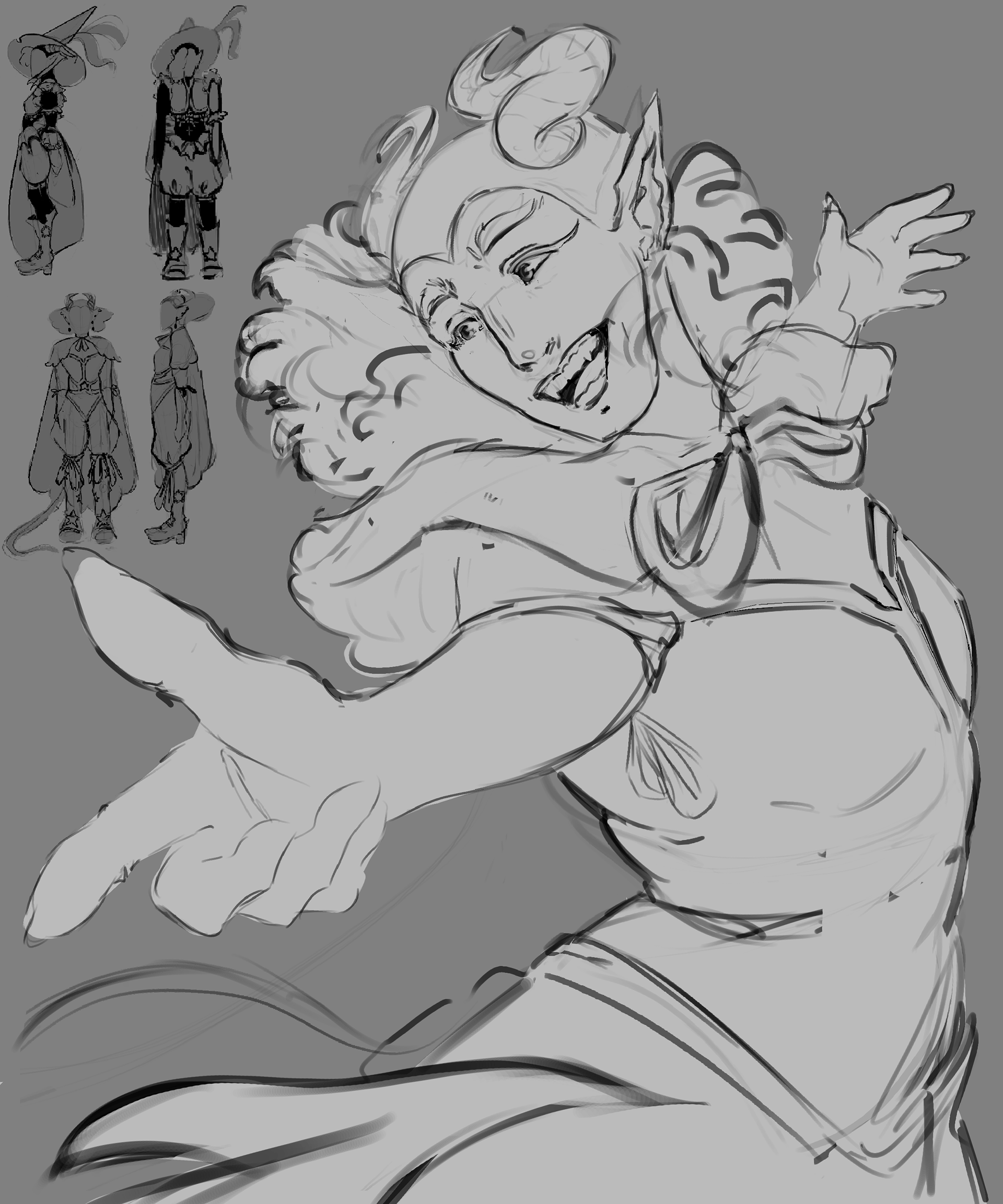 The Performer - Sketch