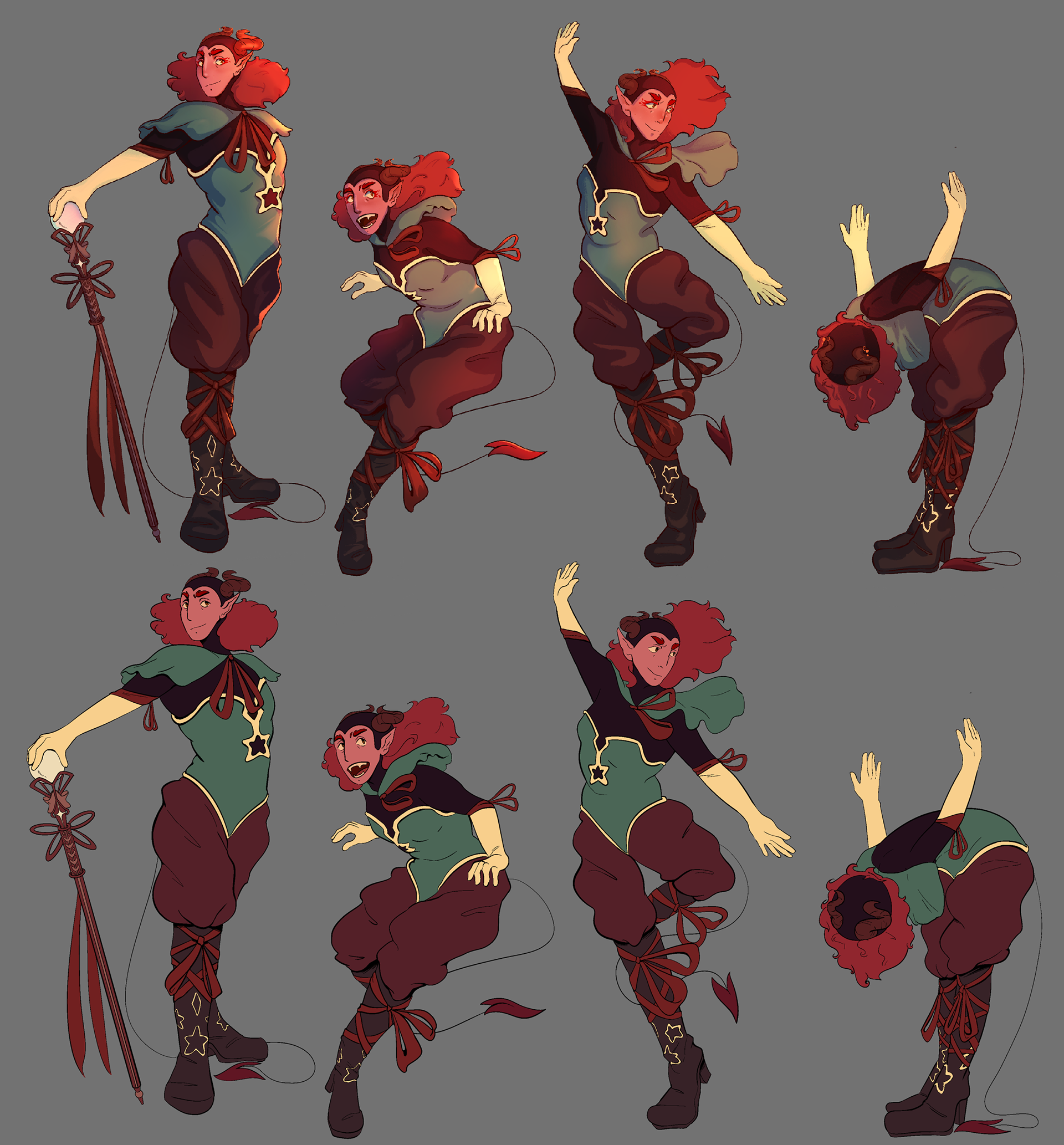 The Performer - Old Design Action Concept