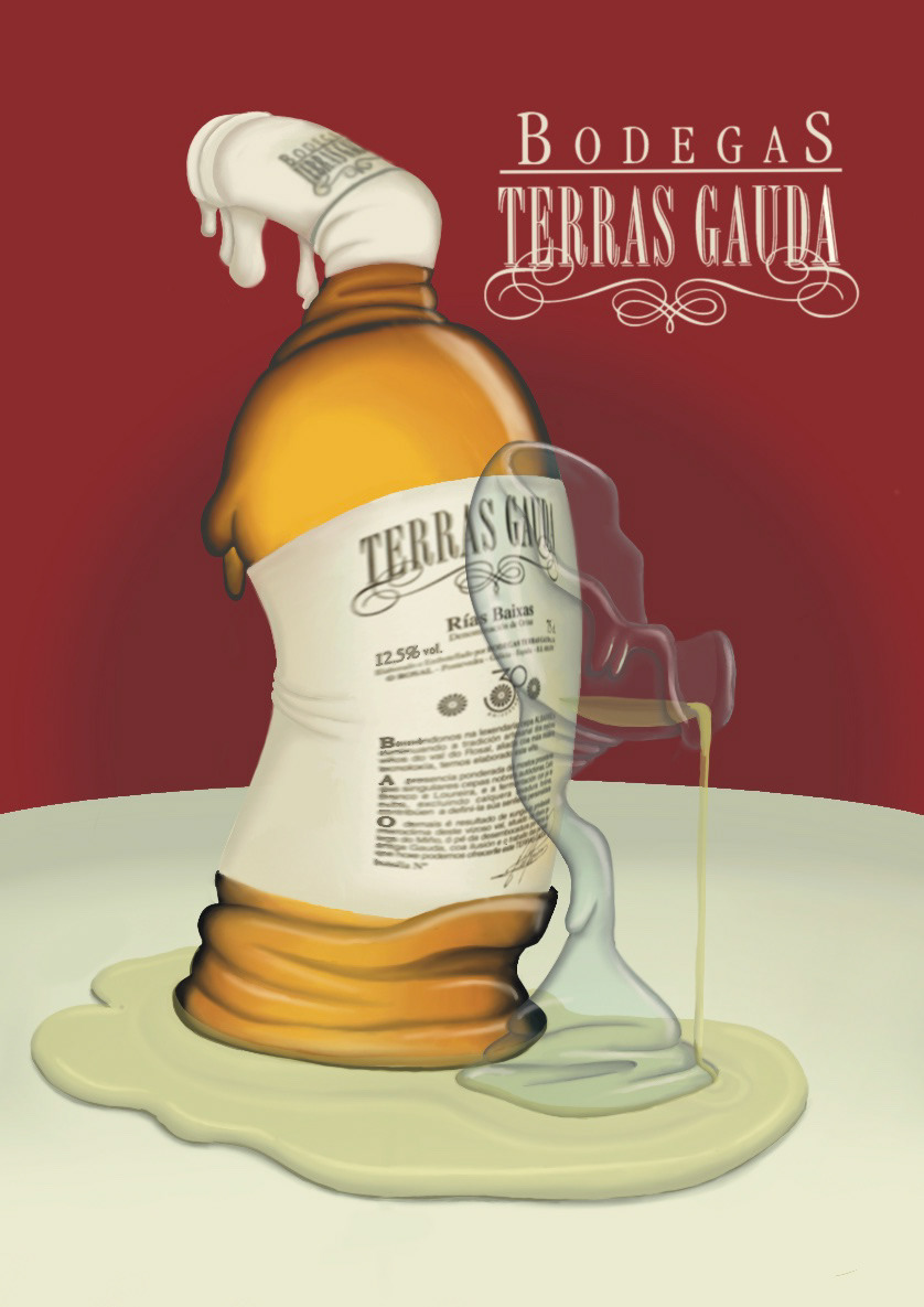 Terras gauda graphic design poster by austin taylor
