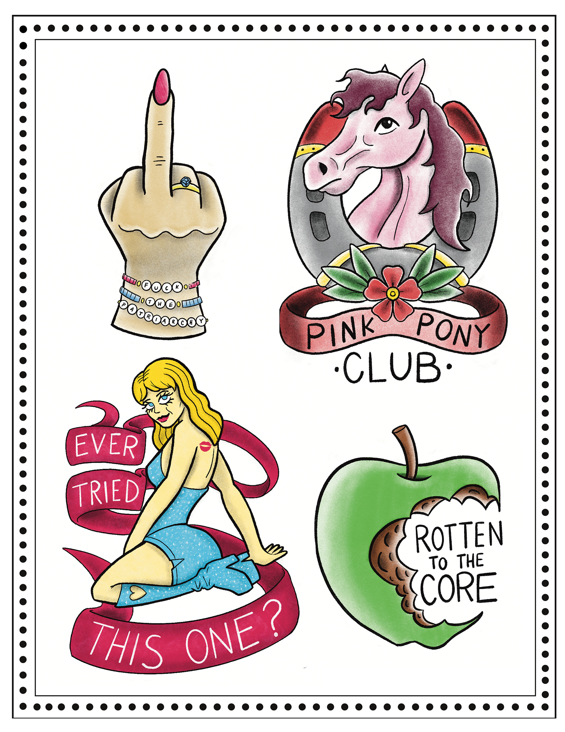 music american traditional tattoo flash by austin taylor artist, graphic designer, illustrator of wasted inc