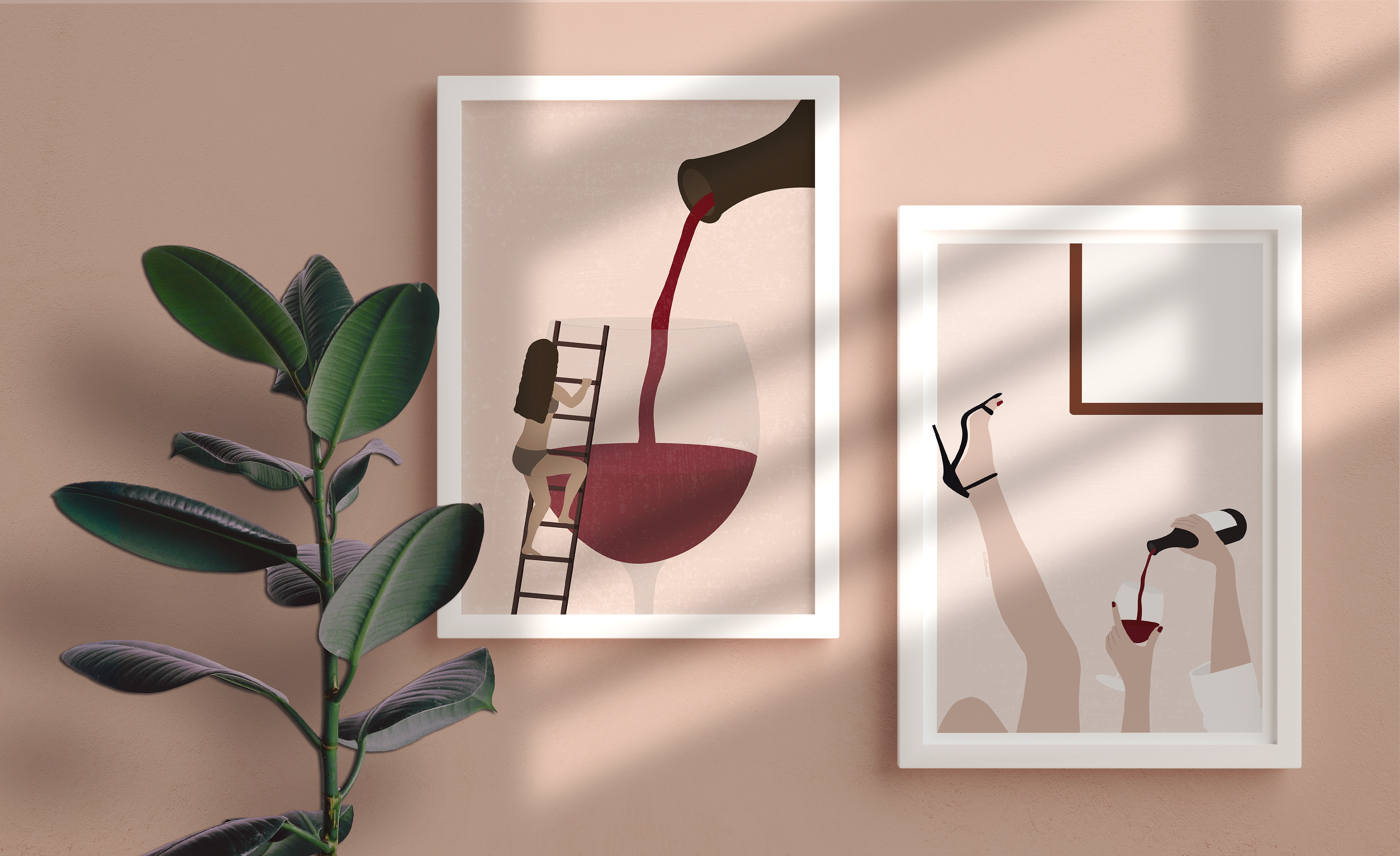 Illustrations pour œnophiles