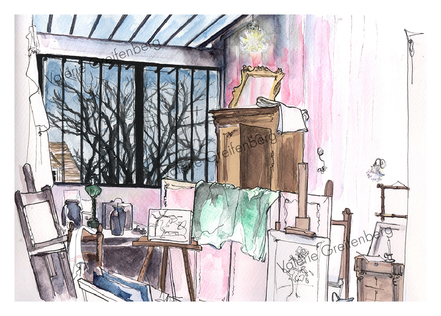 Atelier de Suzanne Valadon, Musée de Montmartre