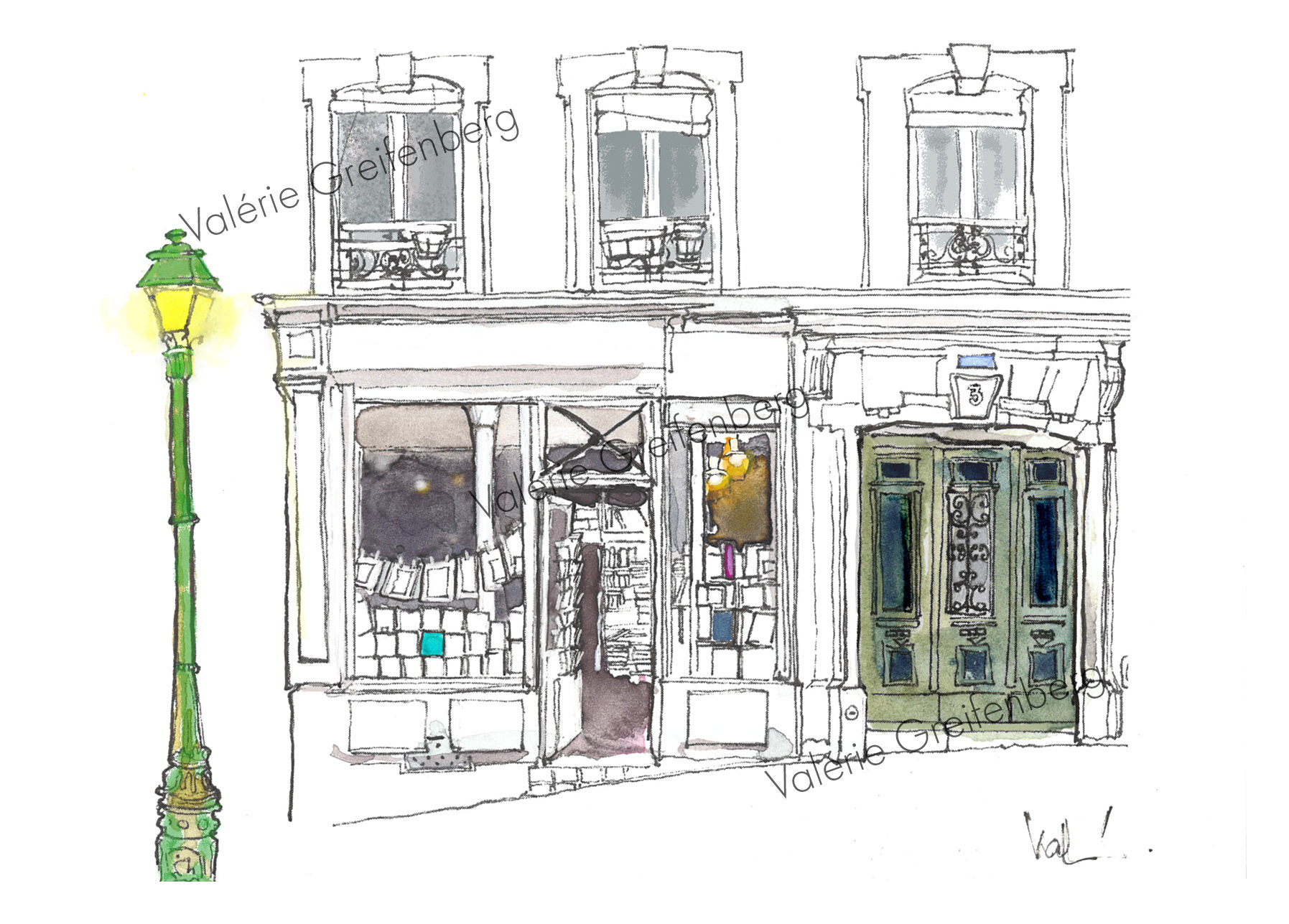 Montmartre, Bookstore, Paris 18e