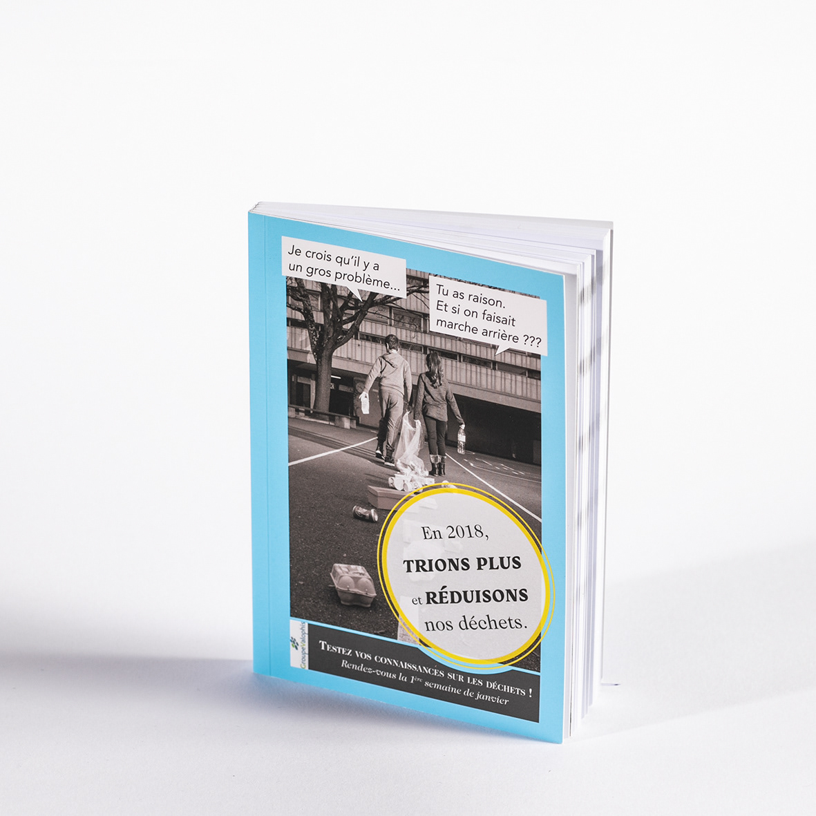 Le roman-photo a été inséré dans un agenda distribué à  tous les locataires du quartier