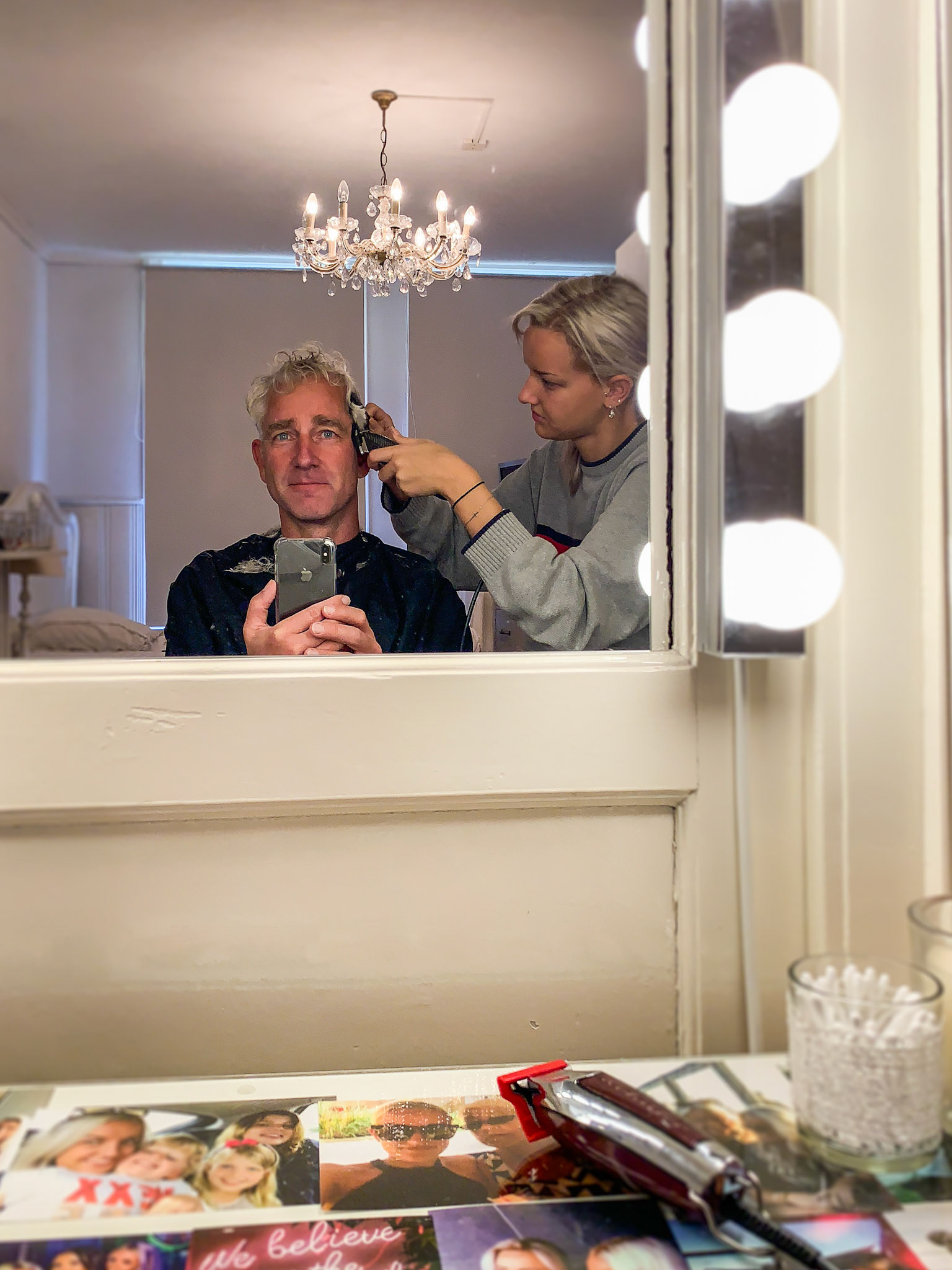 Dag -605: voorbereiding Edinburgh, nog even naar de kapper.