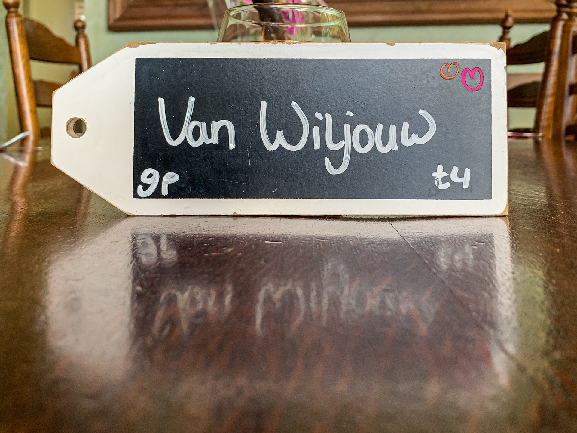 Dag -382: Ja ik wil jouw ook, alsof we naar de Chinees gaan 😂