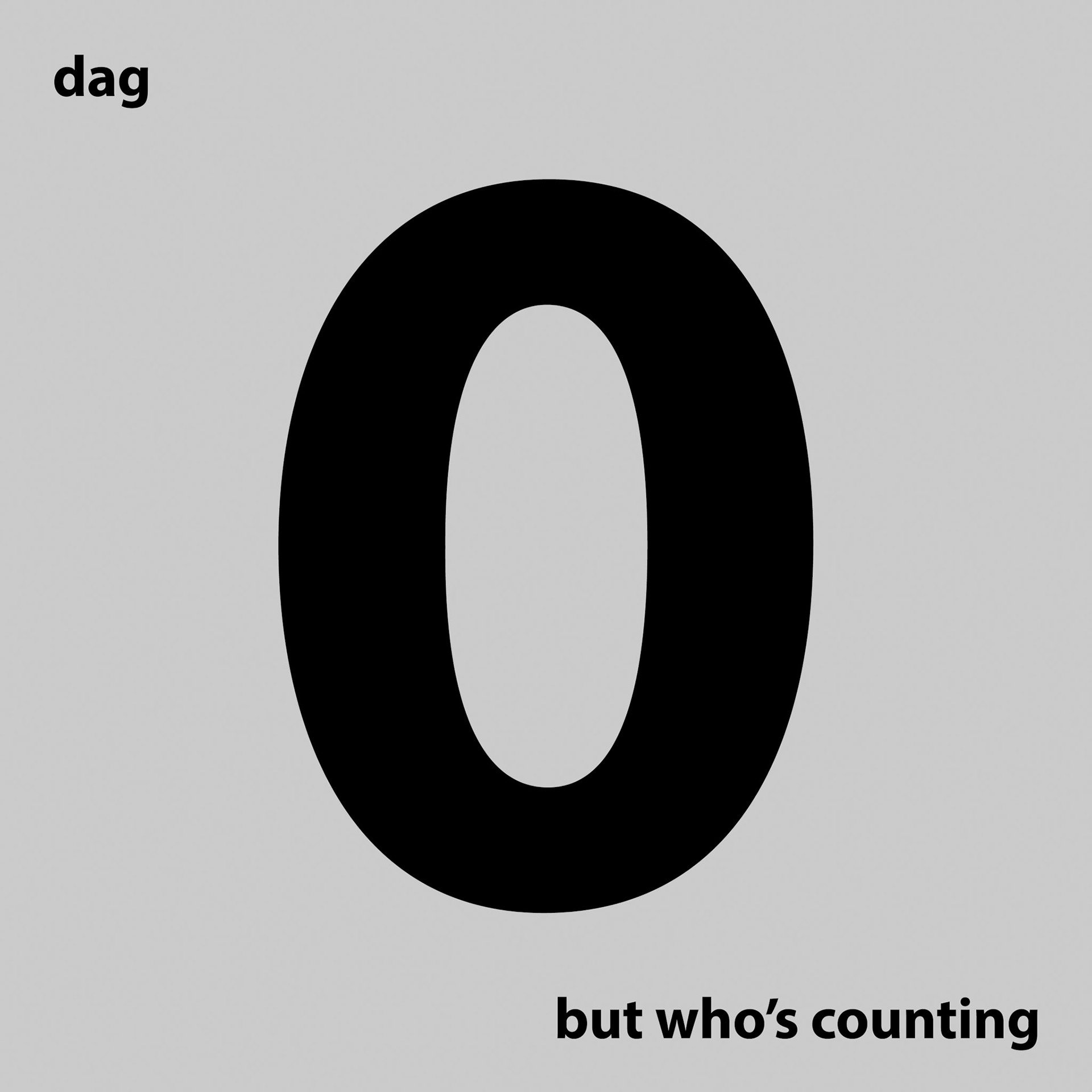 Dag -0:  Vandaag precies even oud als mijn vader.