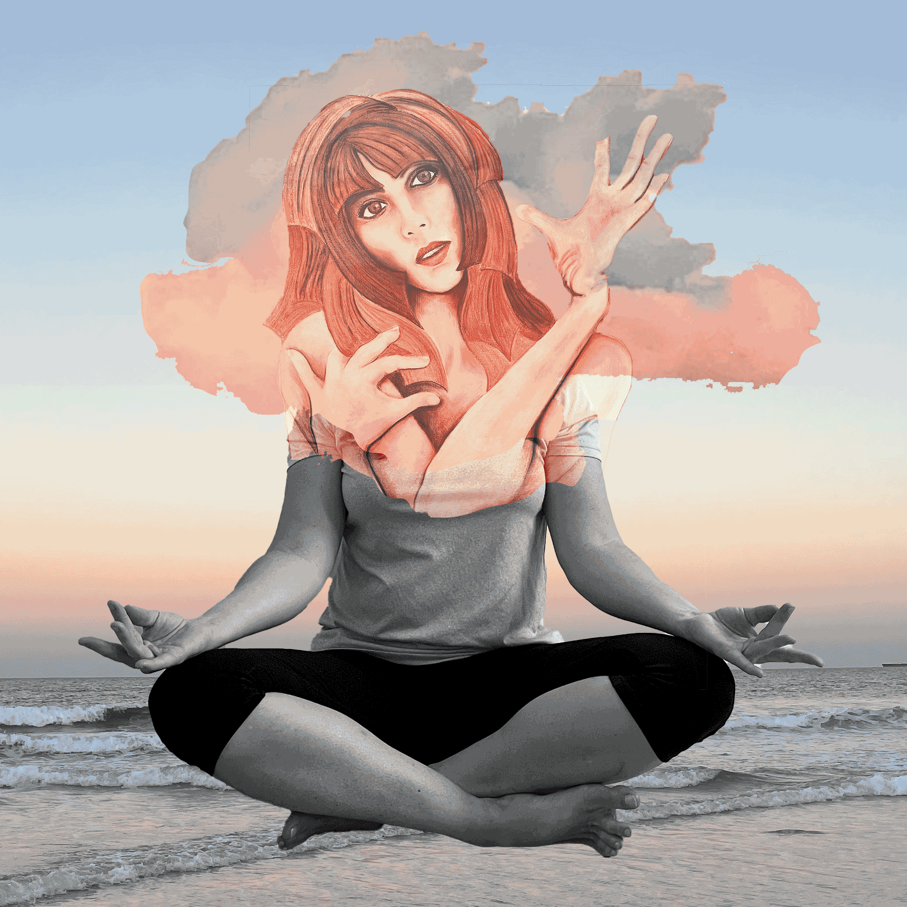 using my paintings as thinking images