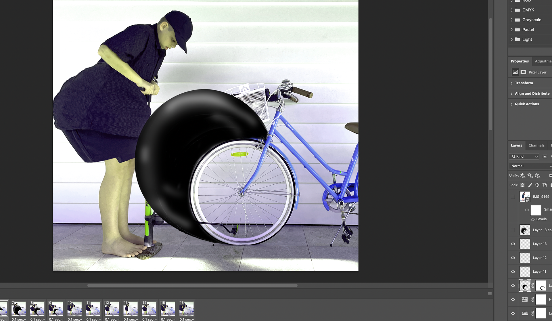 I asked Questions. about duplicating new layers - this was causing me problems particularly with this image
