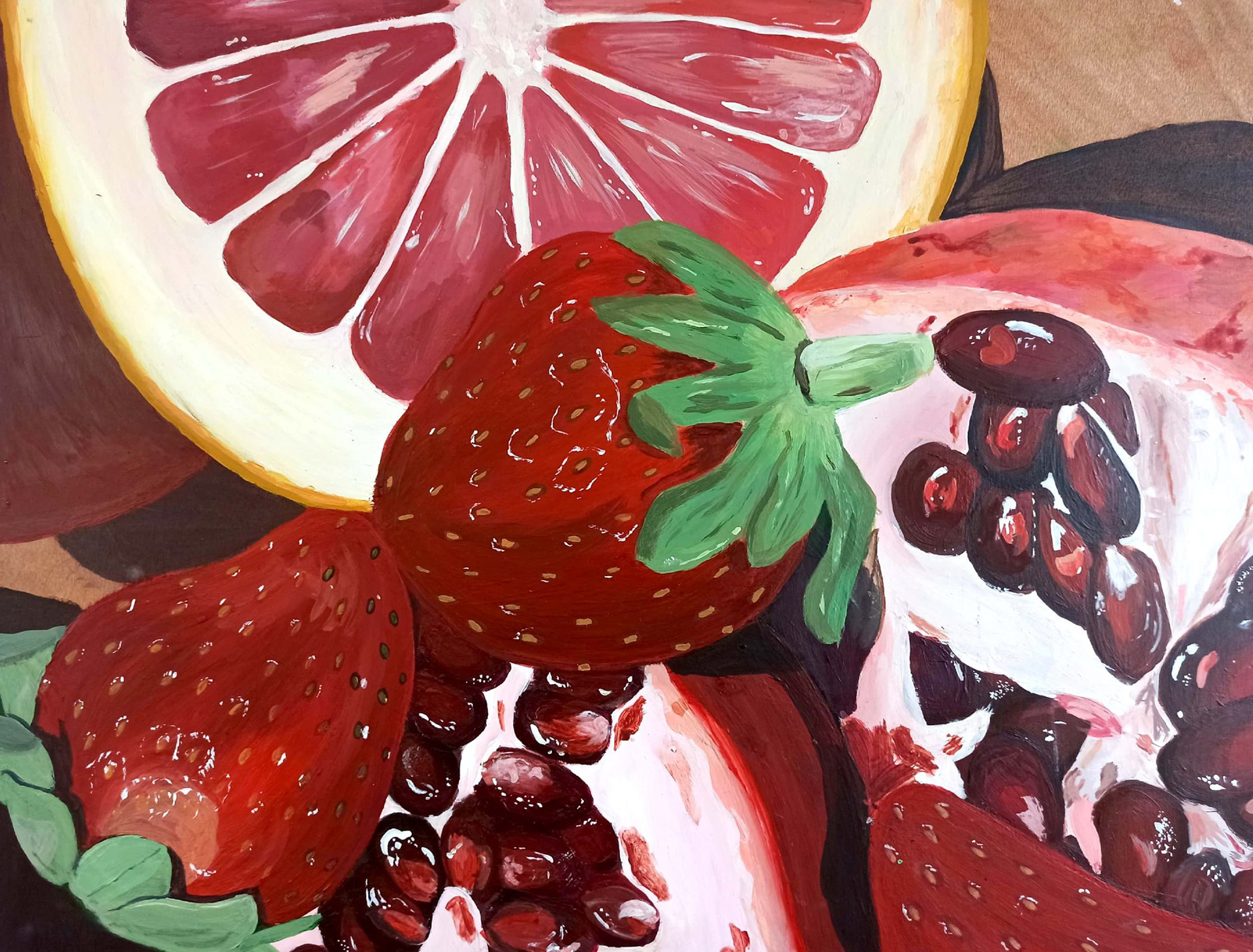 Rosie. Acrylic.