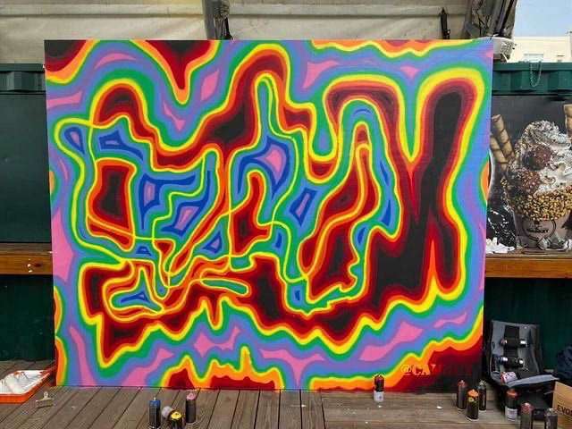 Live Painitng @ wynwood market place