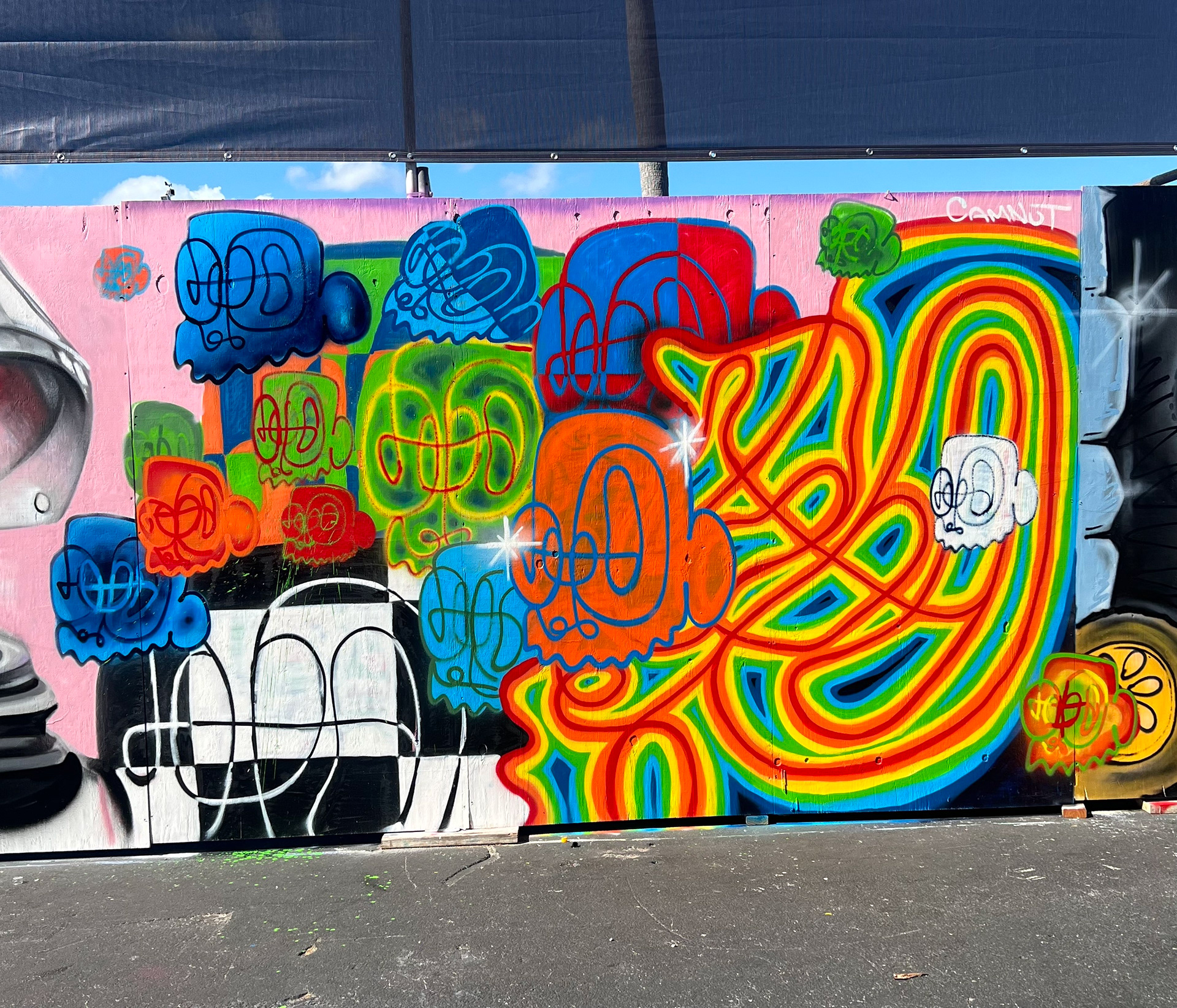 Live Painting for NASCAR @ Homestead Speedway