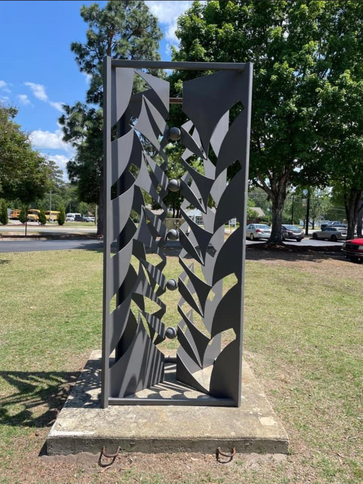 Laurin MeCI` Studios, "Blade," April 2020. Metal