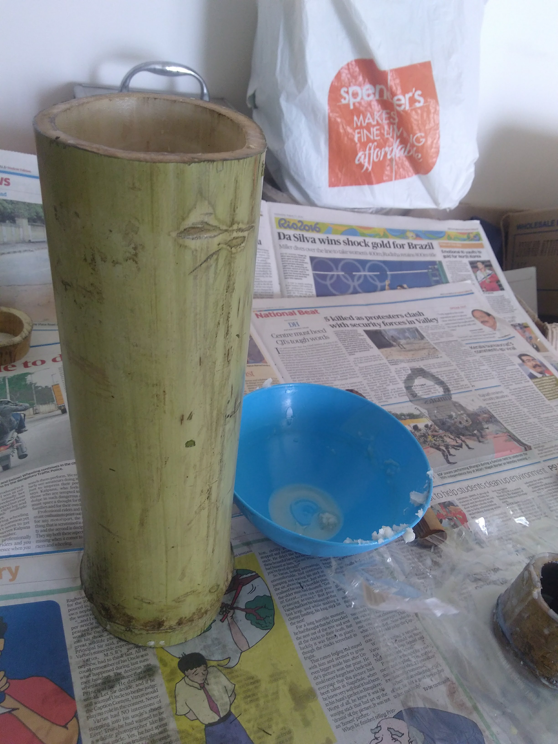 base of the bottle