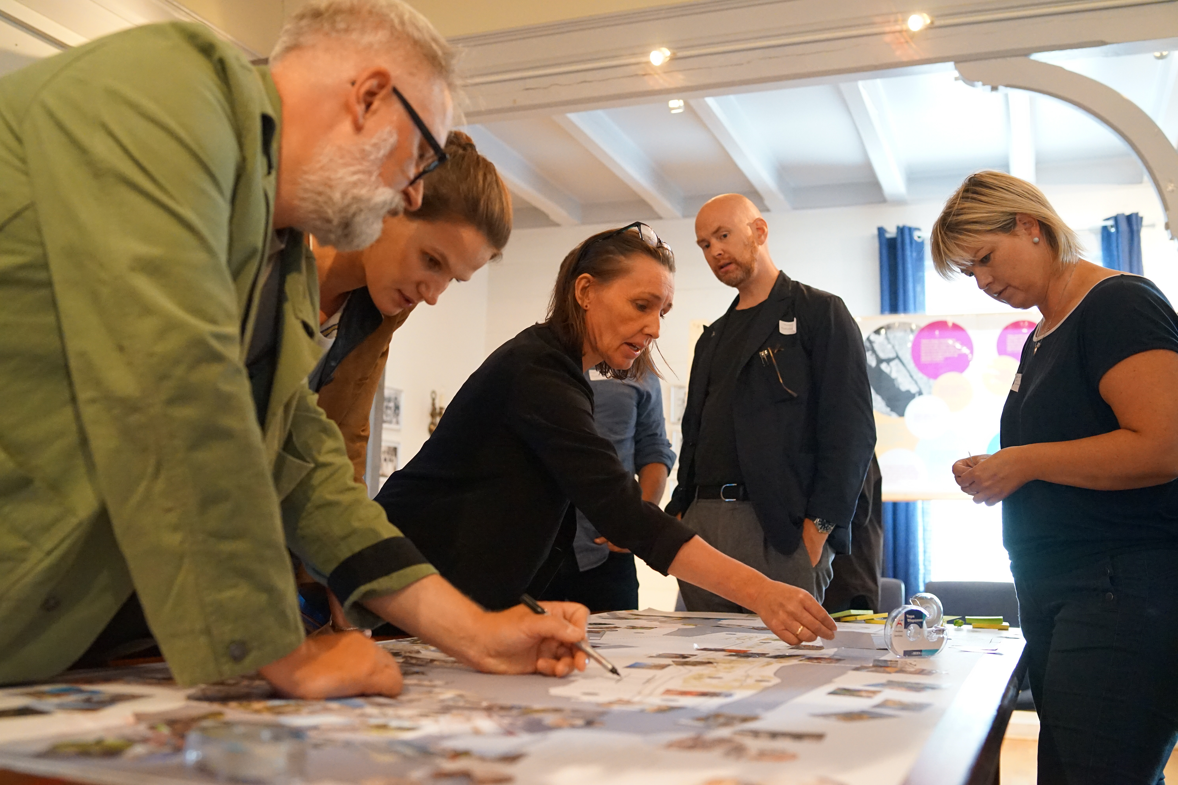 participatieworkshop met de buurt, foto door Johan van Ling