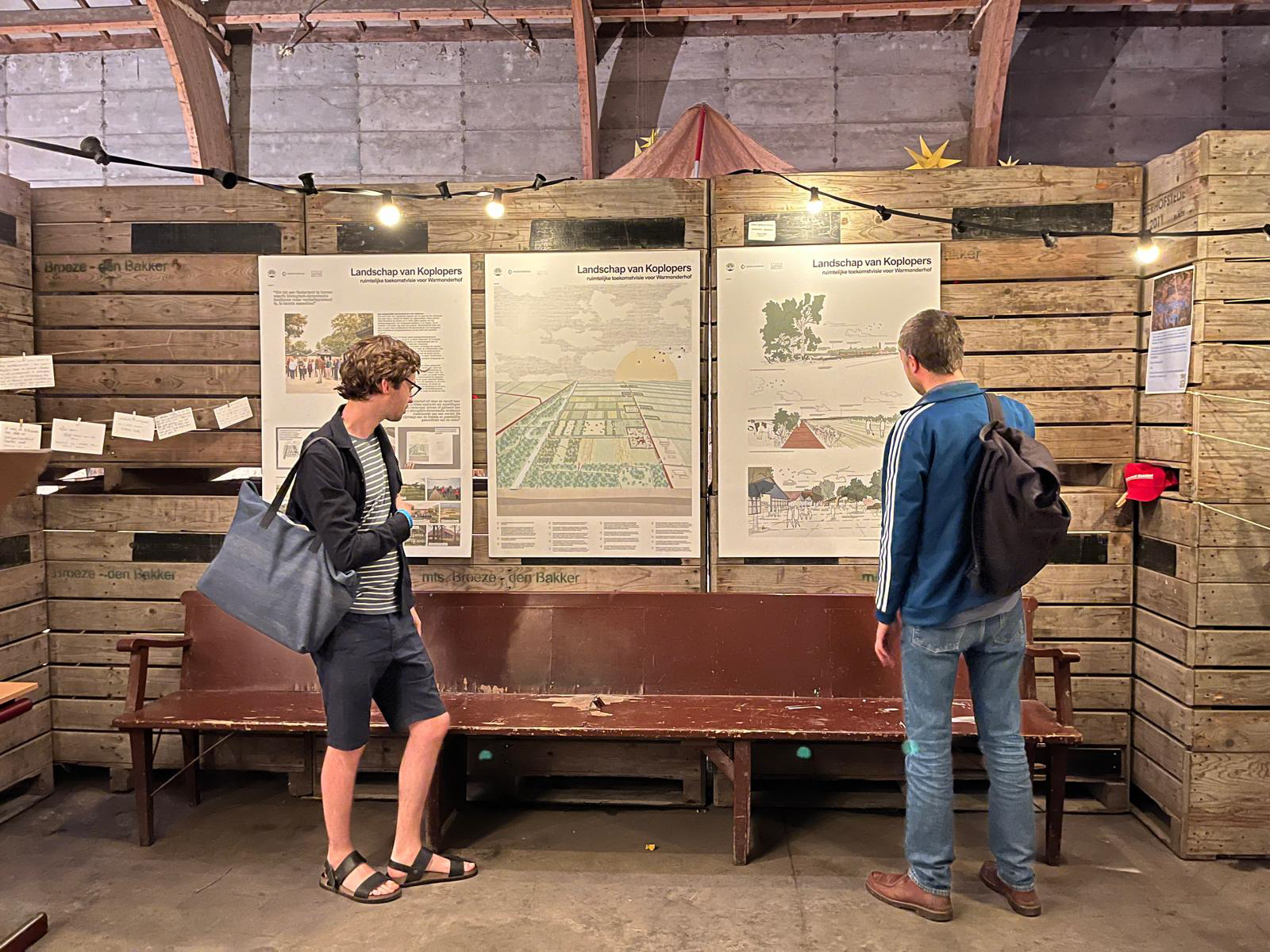 expositie van het plan tijdens 100 jaar Biodynamische Landbouw