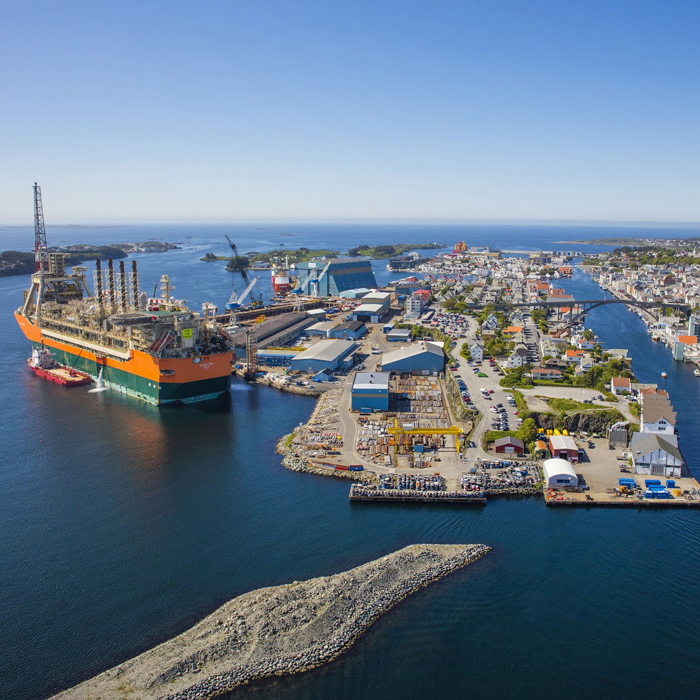 het eiland Risøy, foto door Birger Hovland in opdracht van Aibel