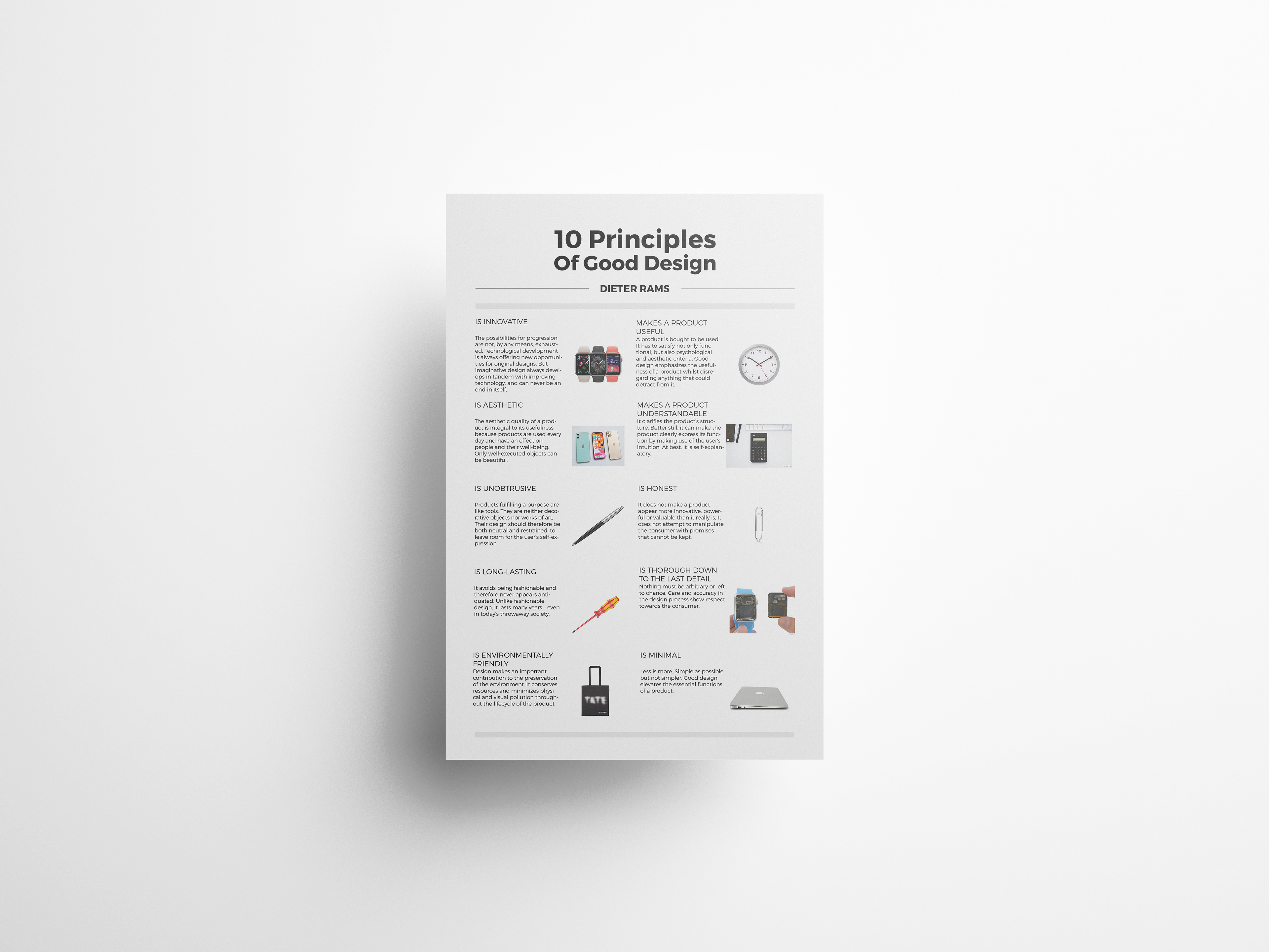 Greenwood S Design - Dieter Rams 10 Principles