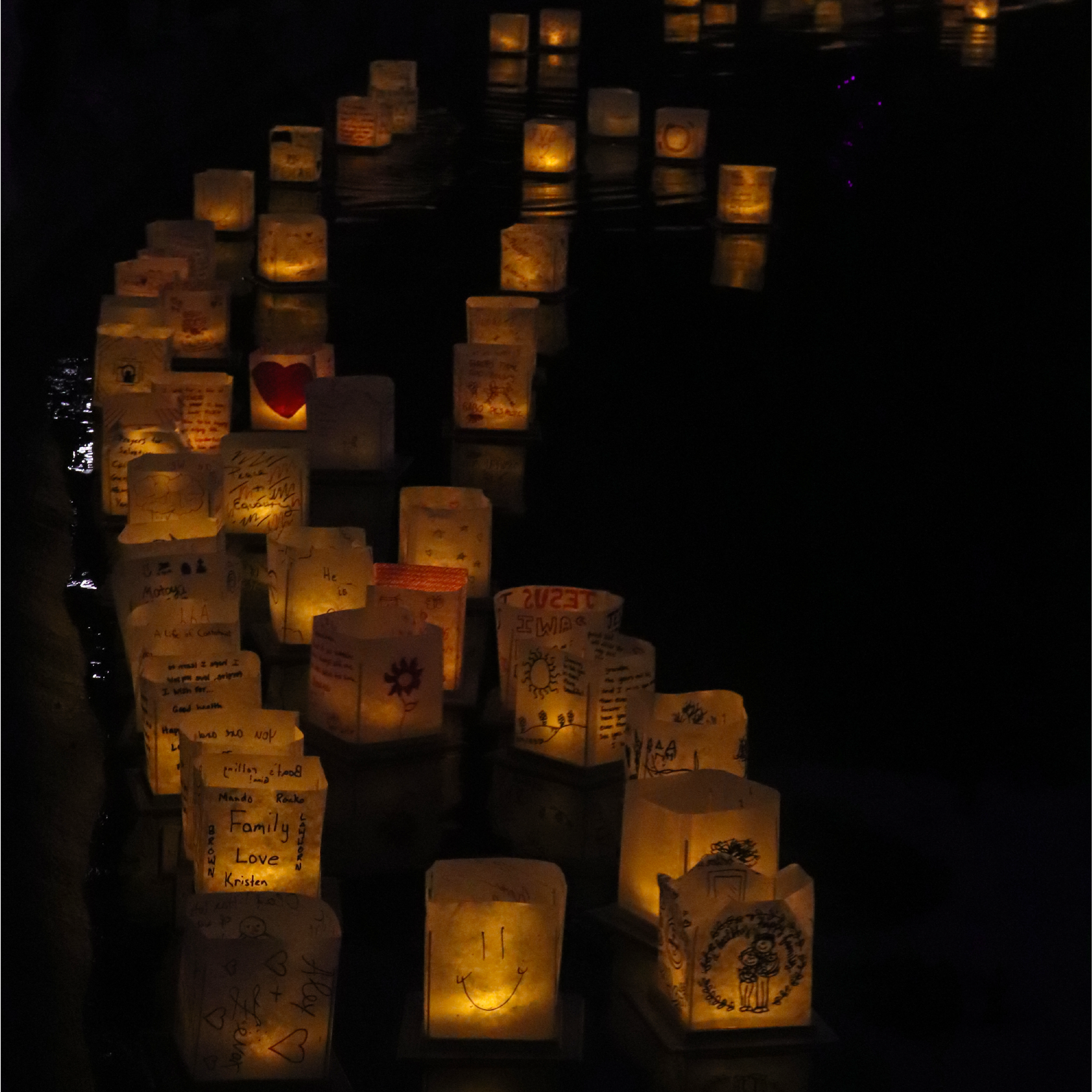 Lanterns at Night 2