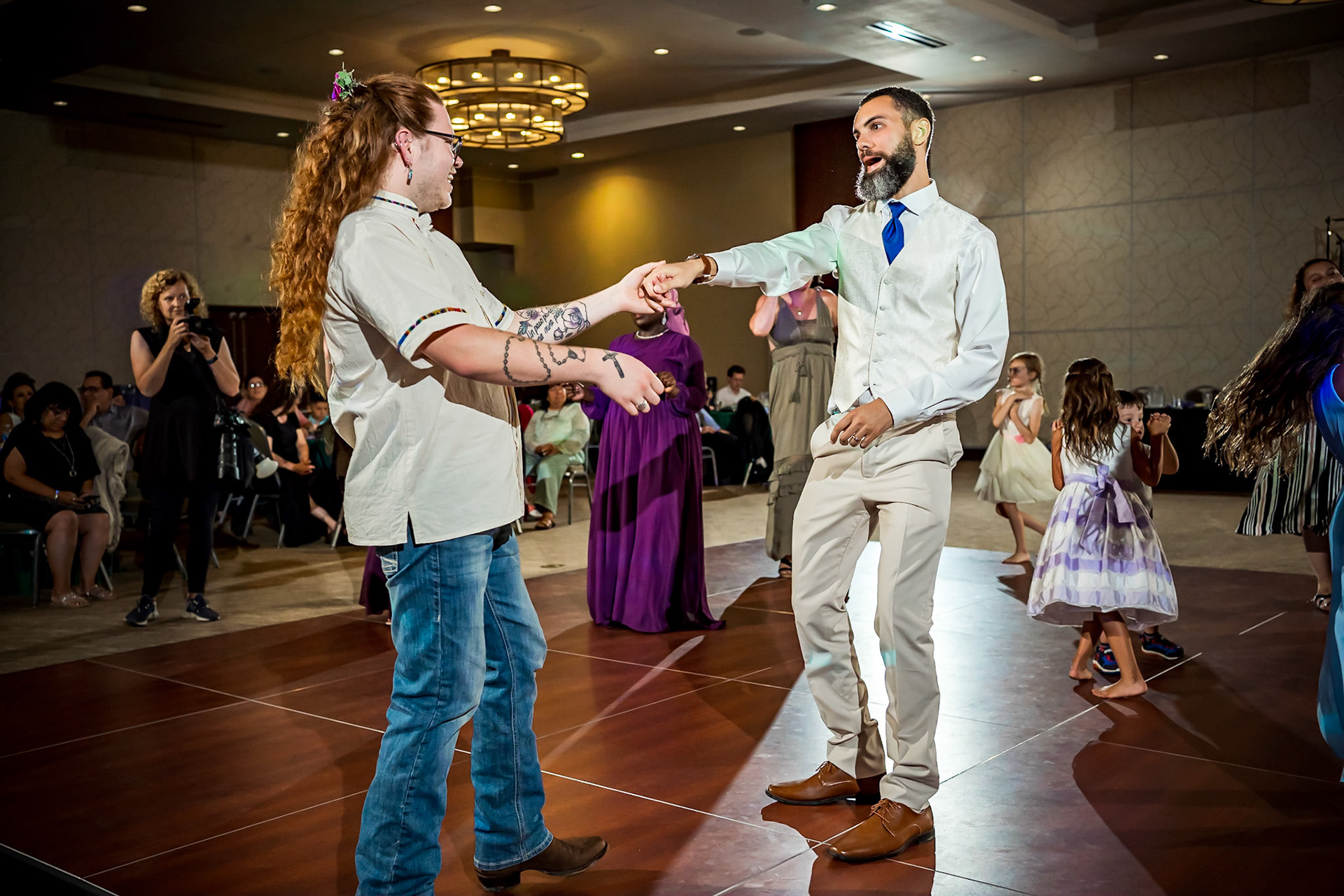 Wedding ceremony in Lory State Park and Recpetion in Fort Collins, Colorado