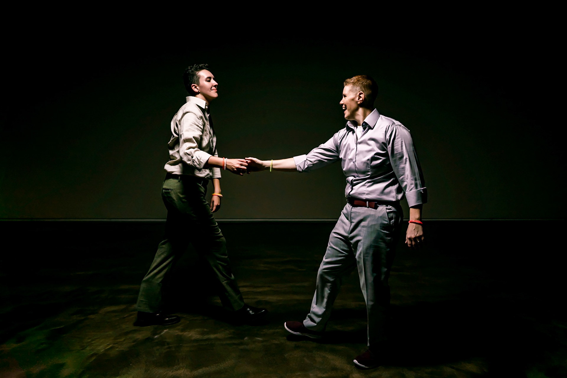 Joyful, queer, spring wedding at A View on State in Omaha, Nebraska