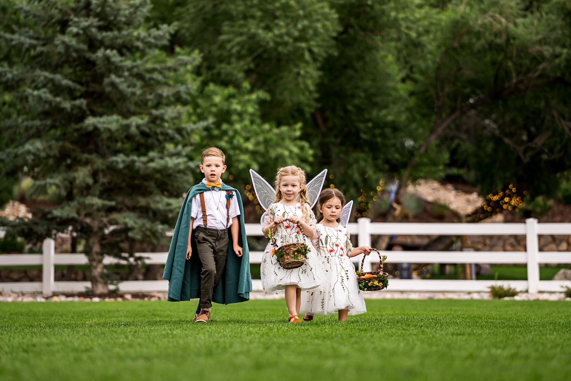 Fun, chill, and colorful wedding at Crooked Willow Farms in Larkspur, Colorado