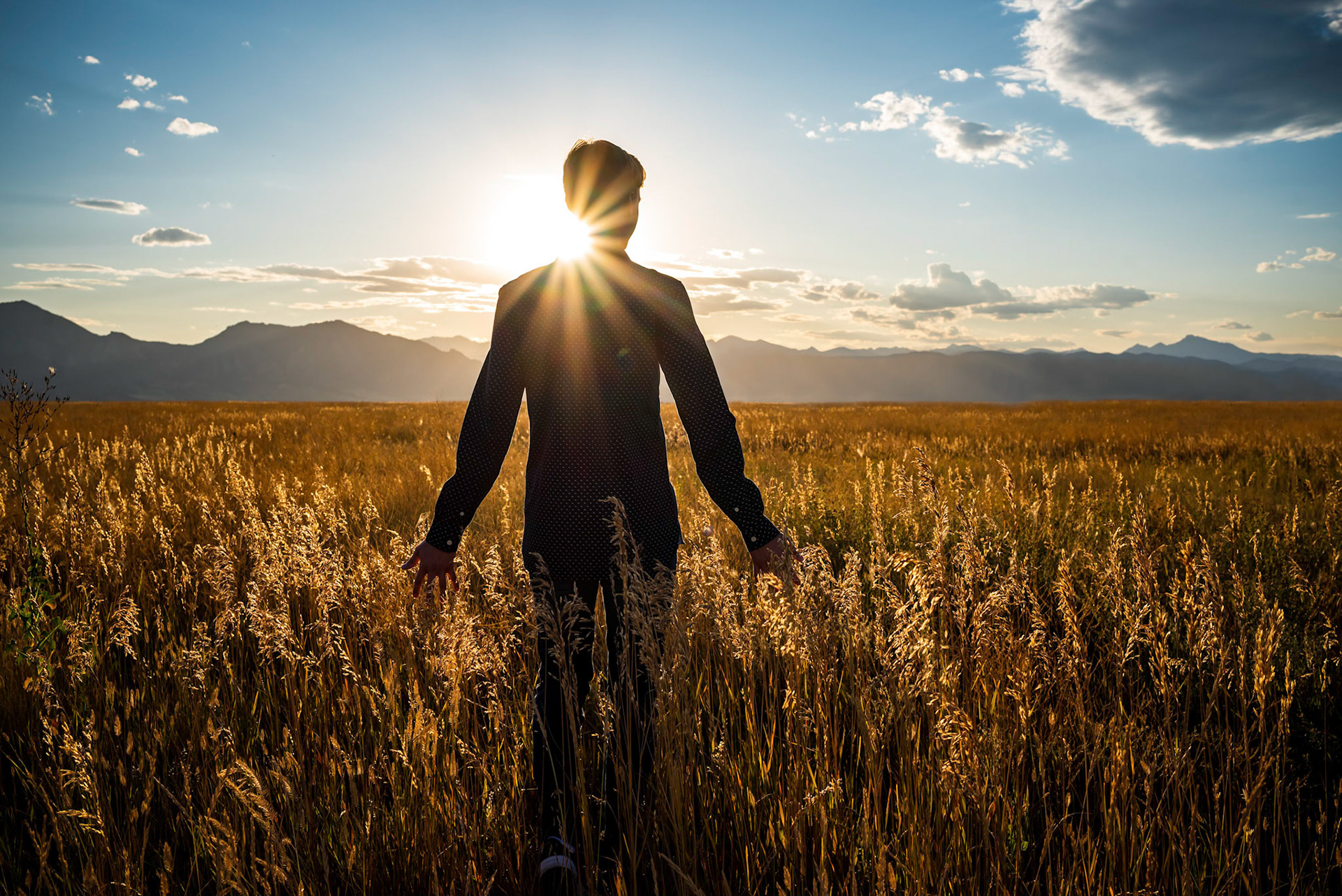 High school senior portraits in Boulder, CO