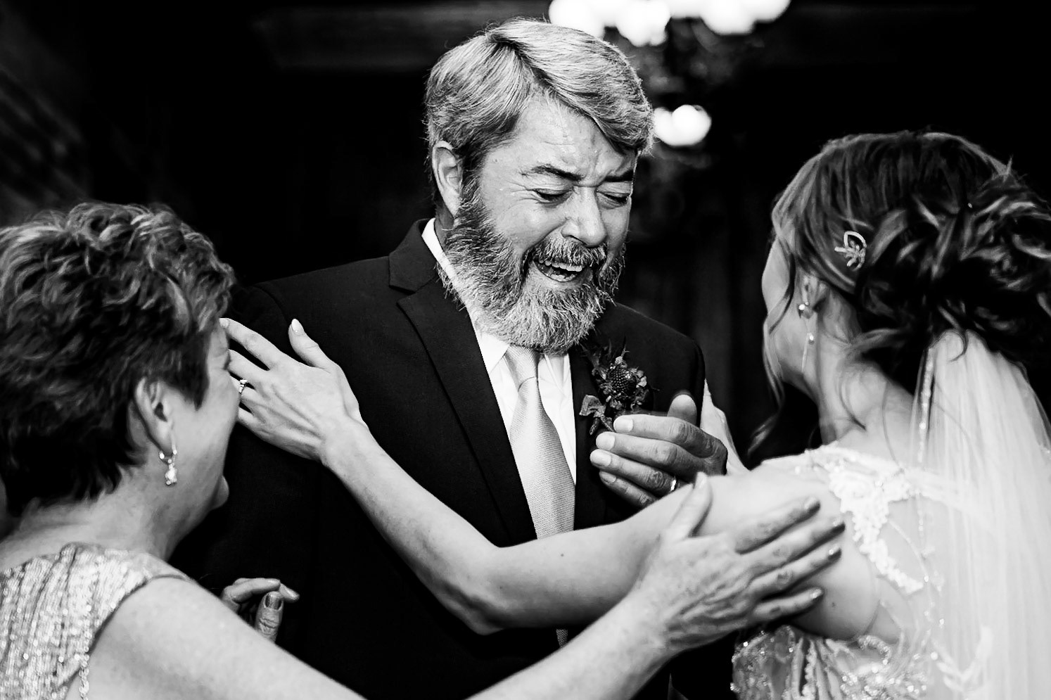 Fun, chill, and colorful wedding at Crooked Willow Farms in Larkspur, Colorado