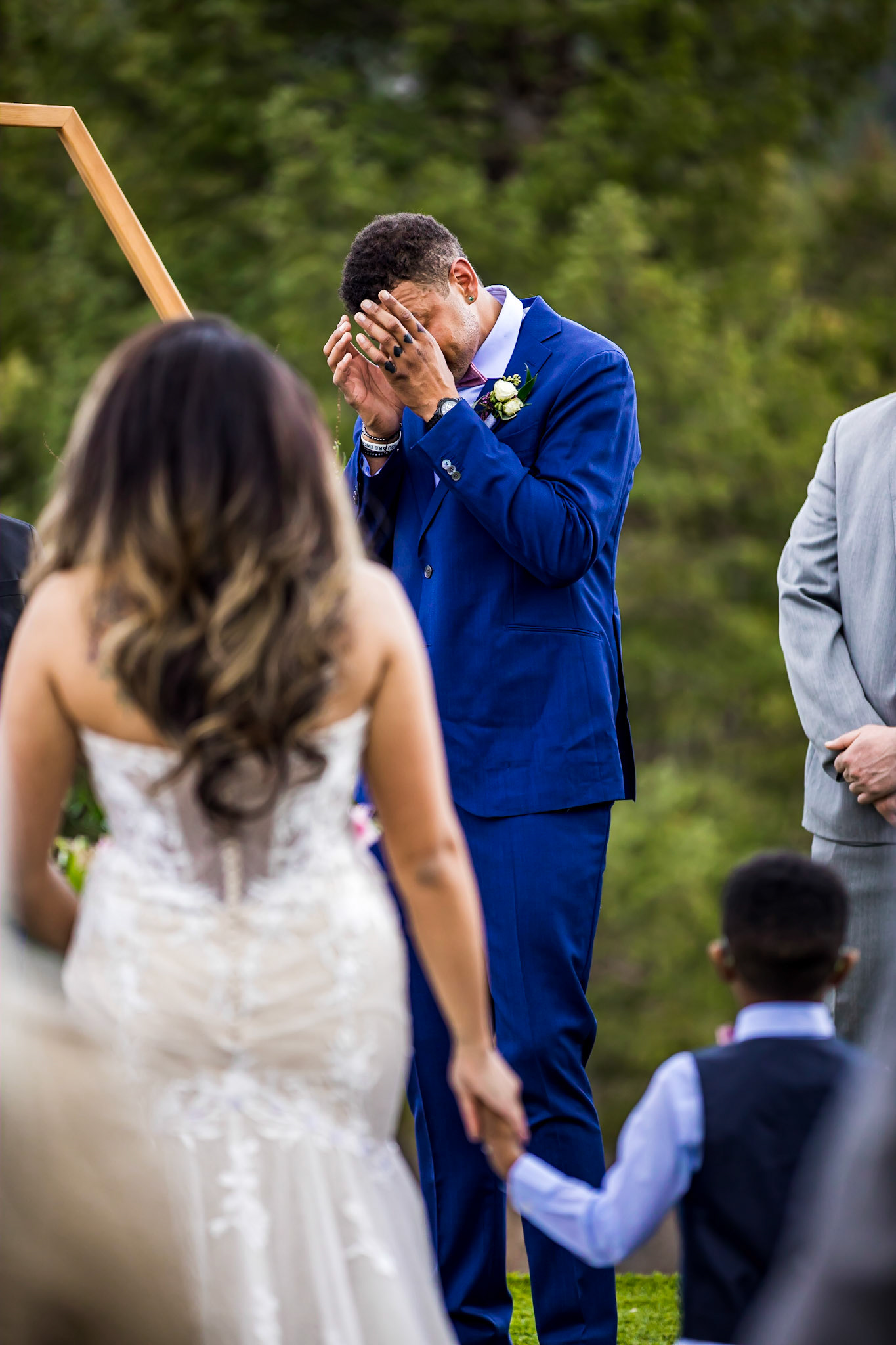 Bold vibrant wedding photography by Bonnie Photo Morrison, CO