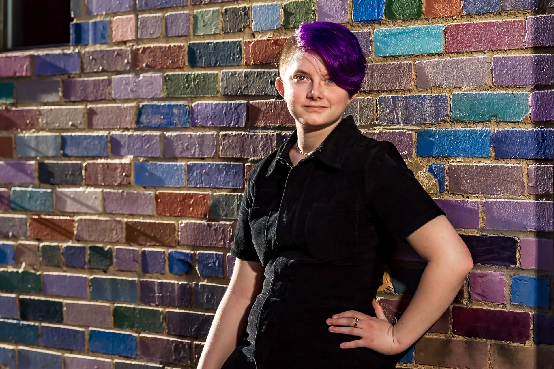 Bold, vibrant, and fun high school senior portraits in Boulder, CO