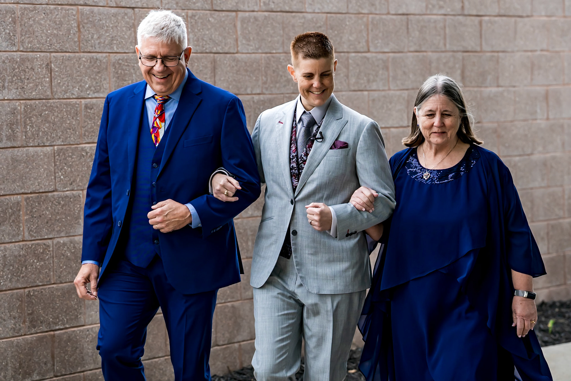 Joyful, queer, spring wedding at A View on State in Omaha, Nebraska