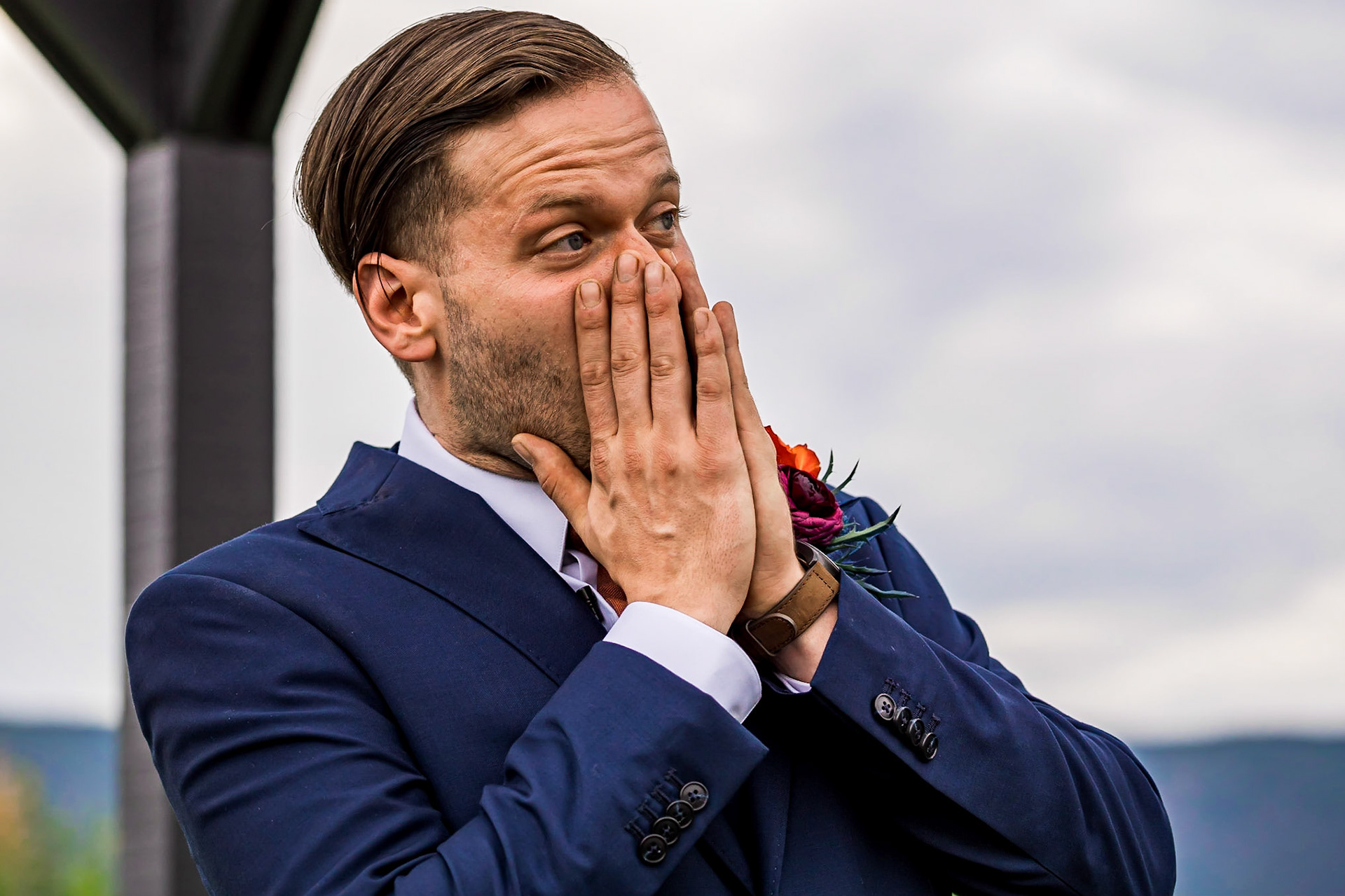 Fun, chill, and colorful wedding at Crooked Willow Farms in Larkspur, Colorado