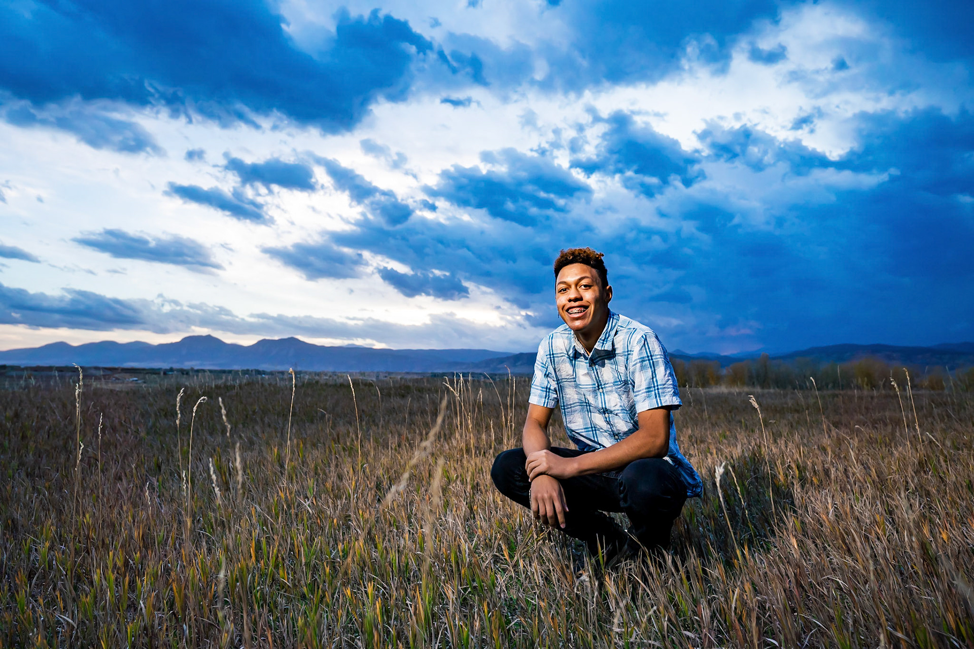 High school senior portraits in Boulder, CO