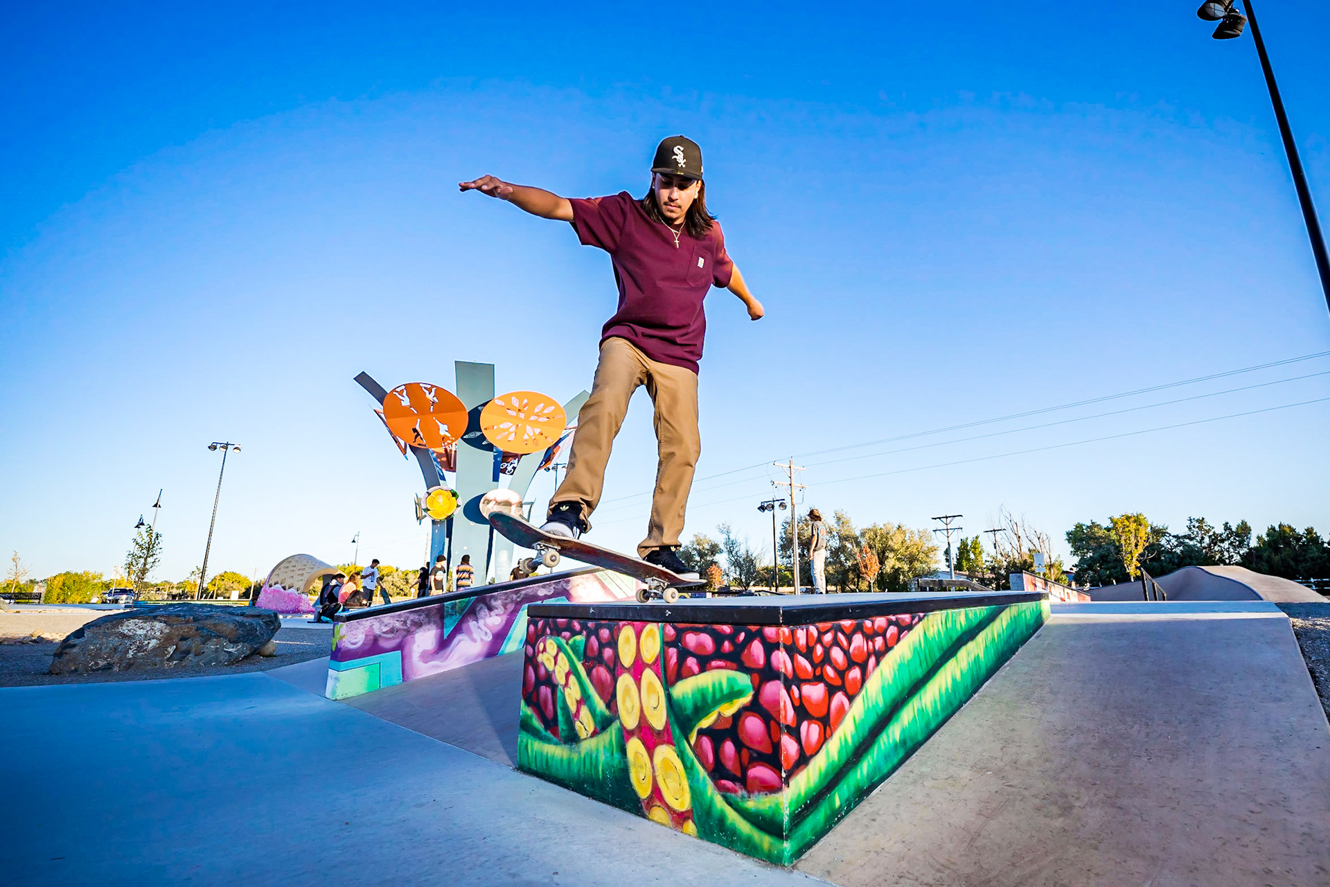 Skater senior portraits in Longmont, CO