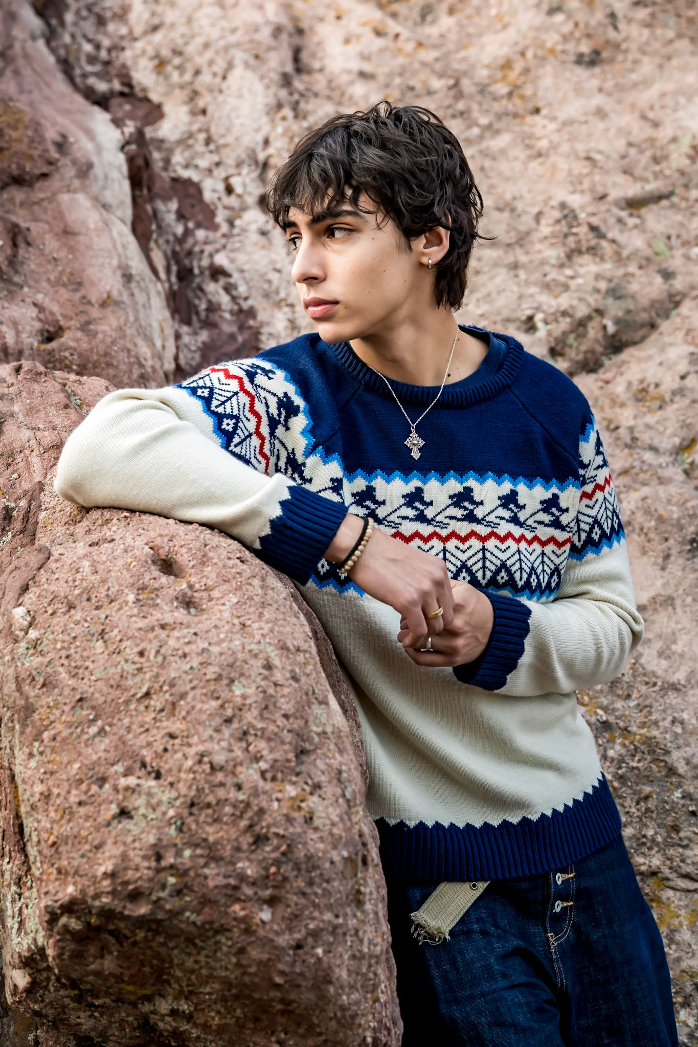 High School Senior Graduation Portrait session in Boulder, CO
