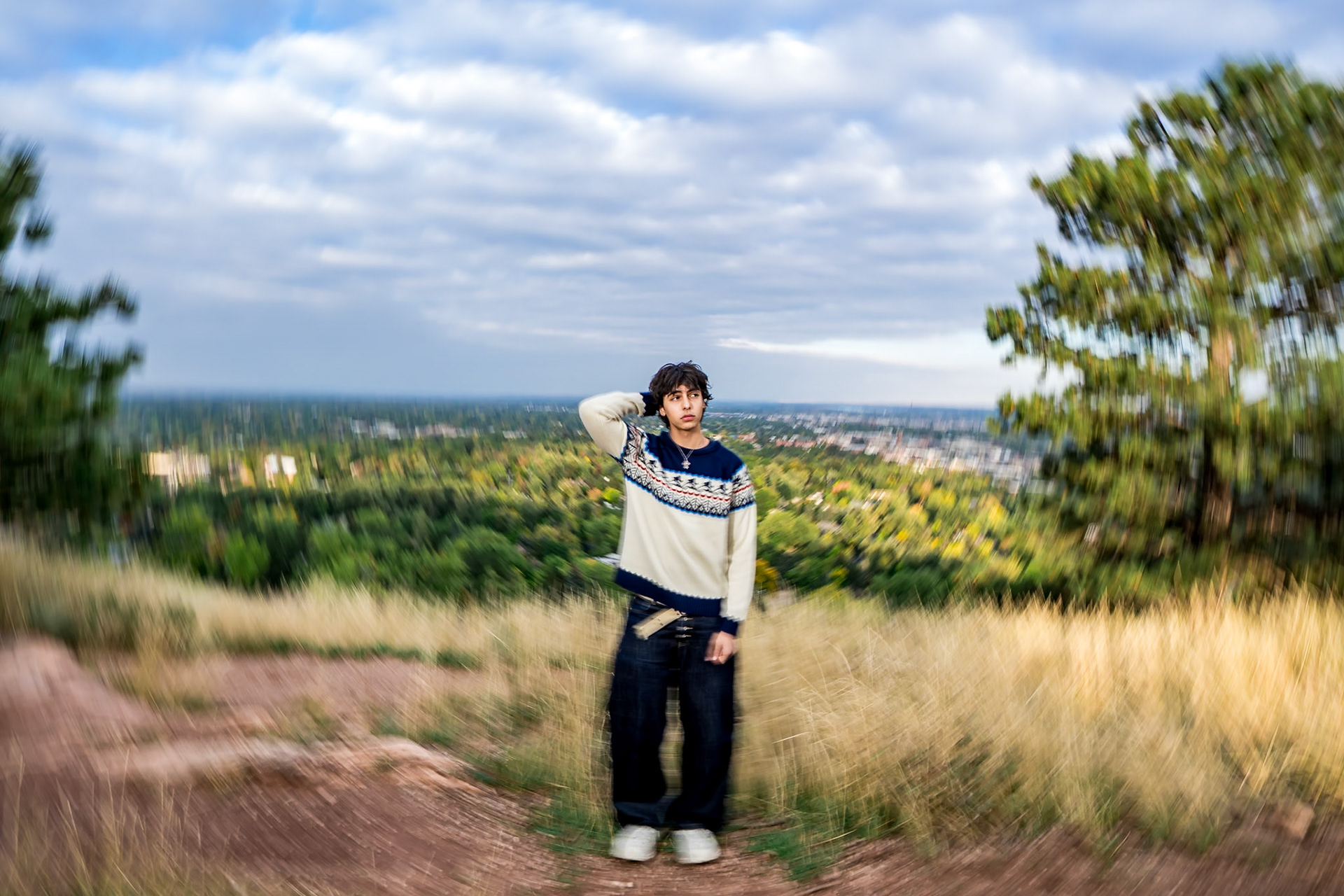 High School Senior Graduation Portrait session in Boulder, CO