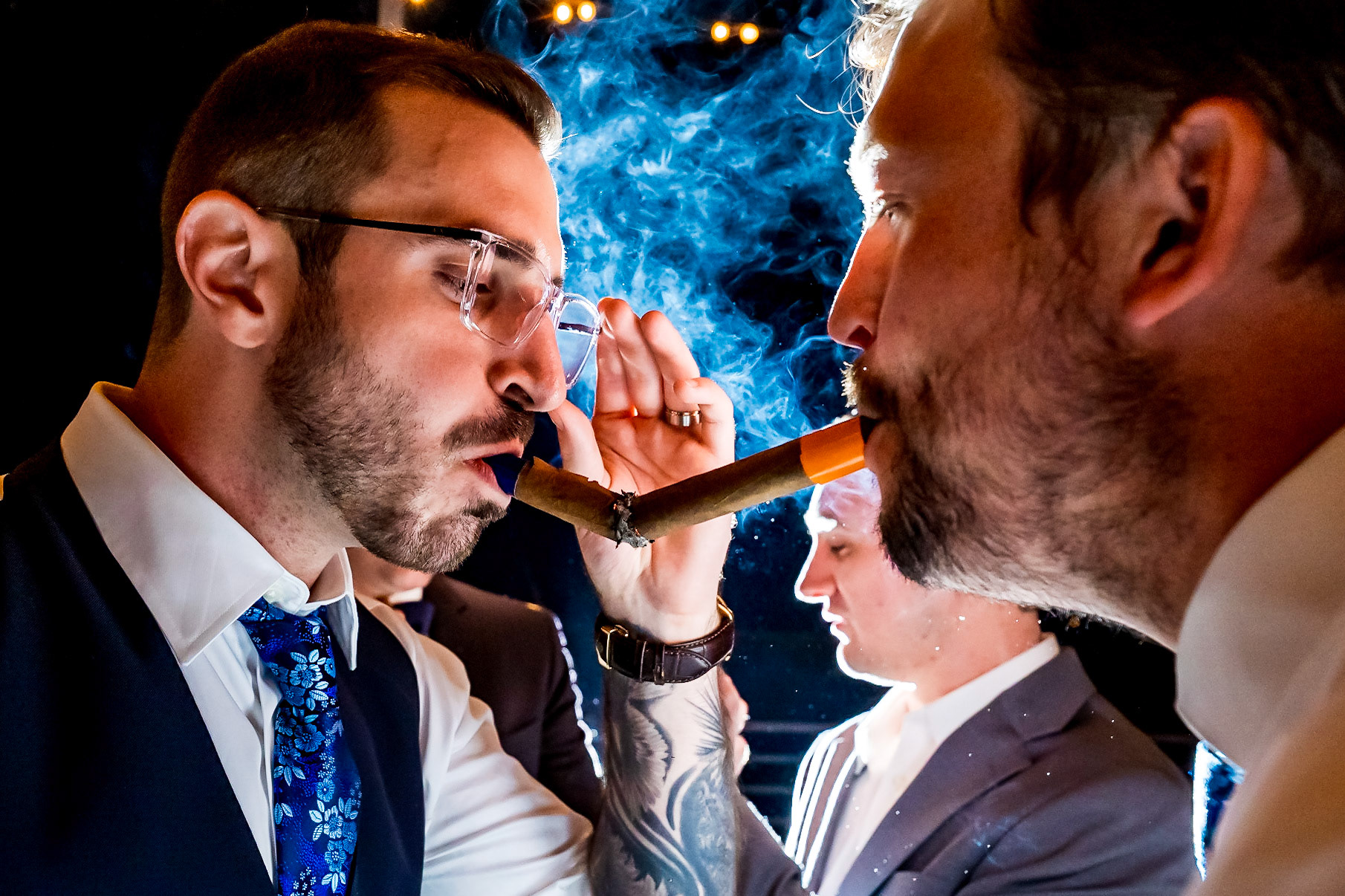 Bold and vibrant wedding with an epic dance party at Space Annex in Denver, Colorado