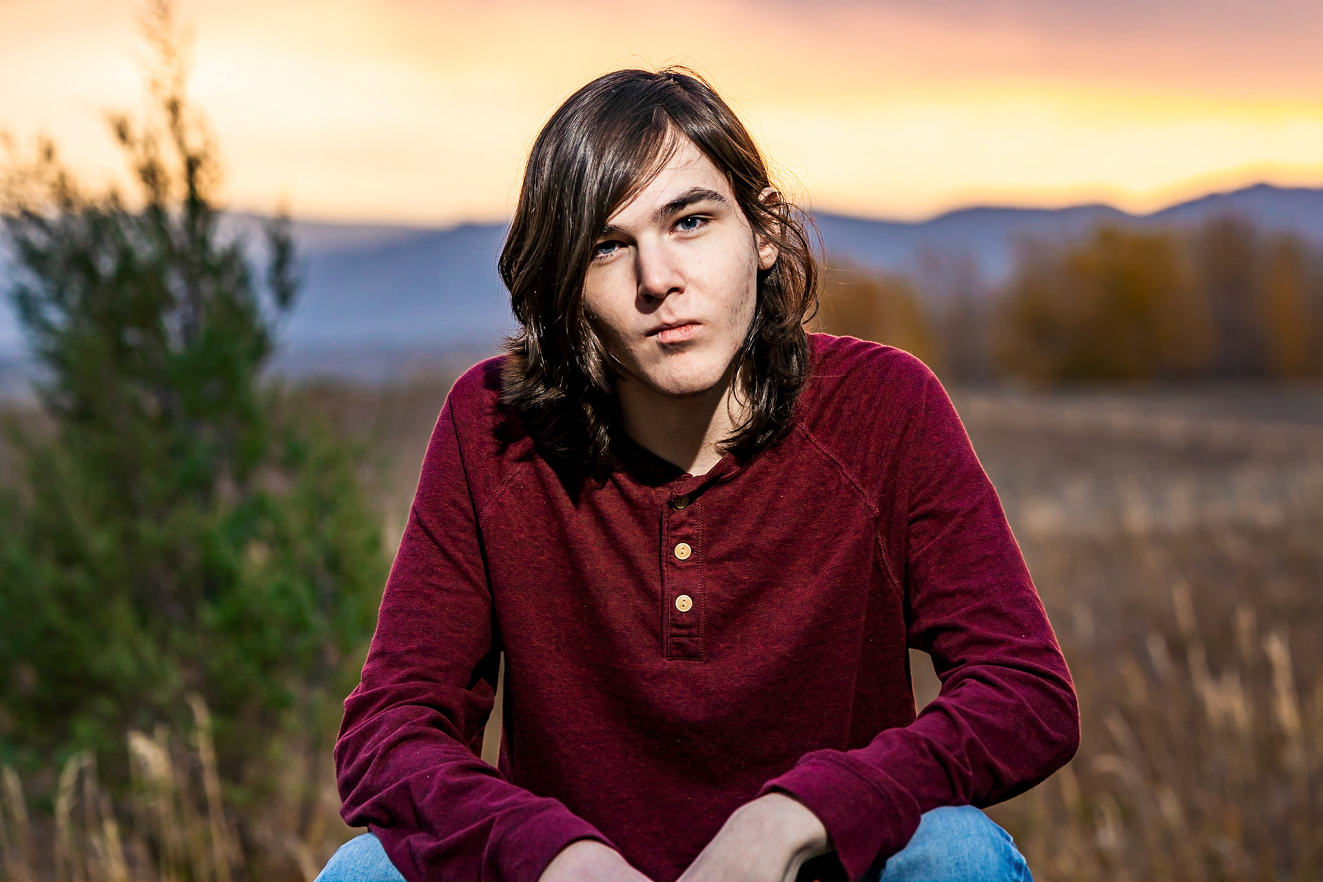 High school senior portraits in Boulder, CO