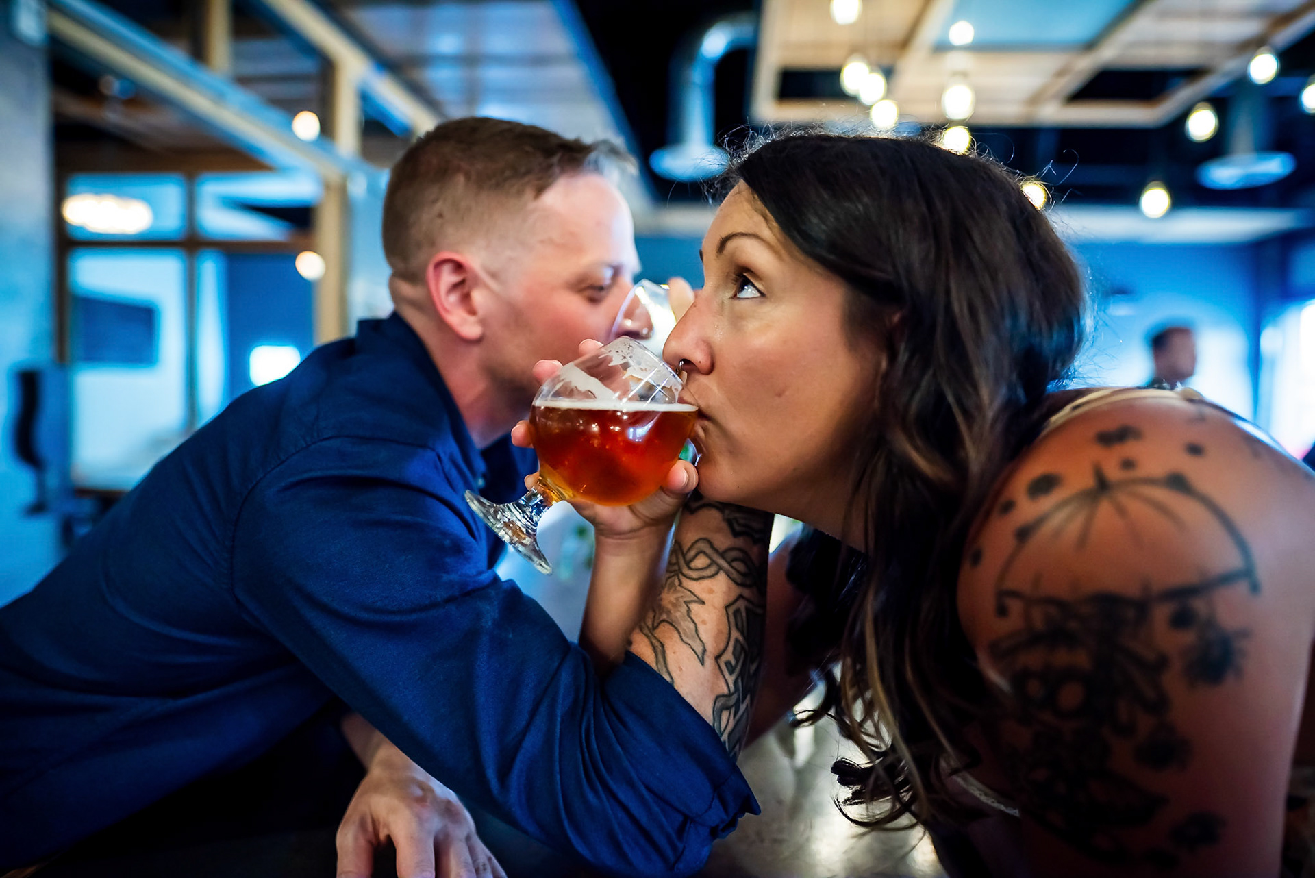 fun, chill engagement photography session in Boulder, CO