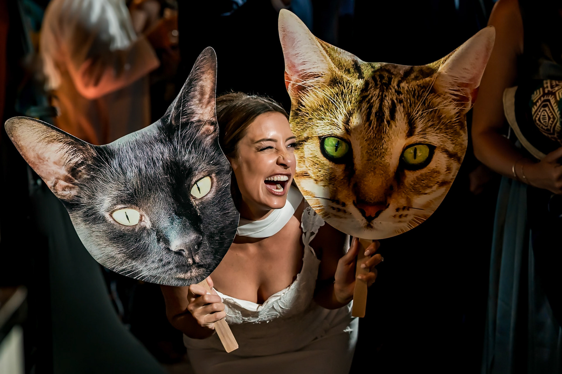 Wedding with rainbows, birds of prey, and an epic dance party at The Fort in Morrison, CO