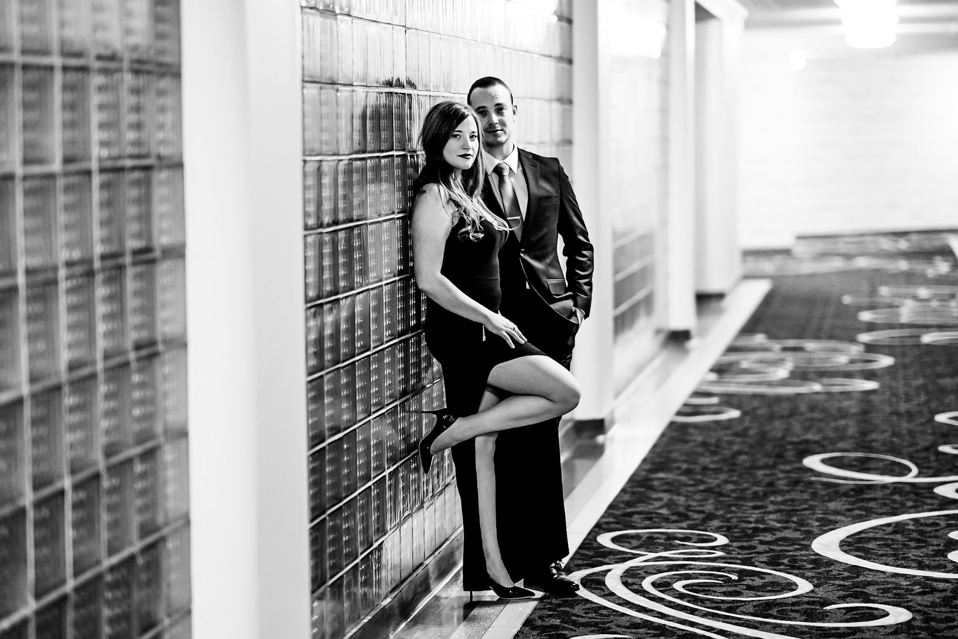 Fun, chill engagement photography session in Downtown Denver, CO