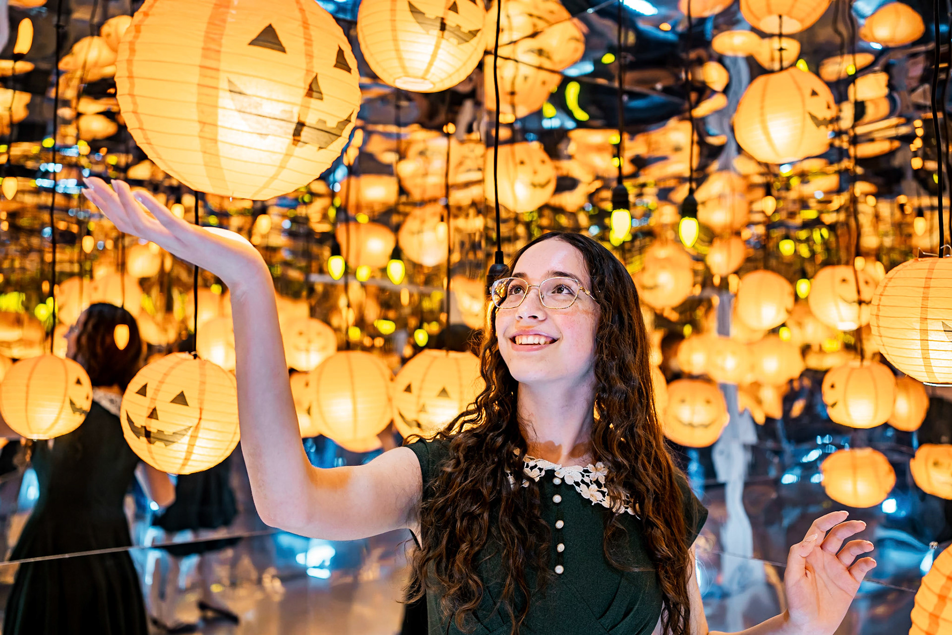 Halloween High School Senior Portraits at Wonder Wonder, Boulder, CO